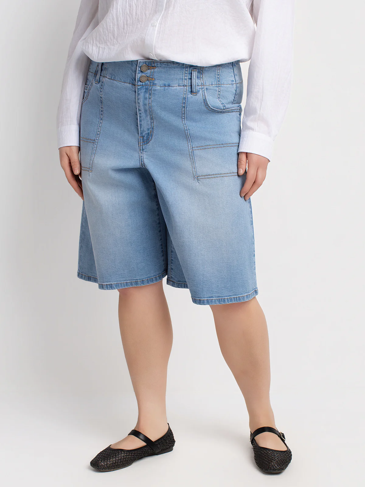 Bermuda en denim - Image 3