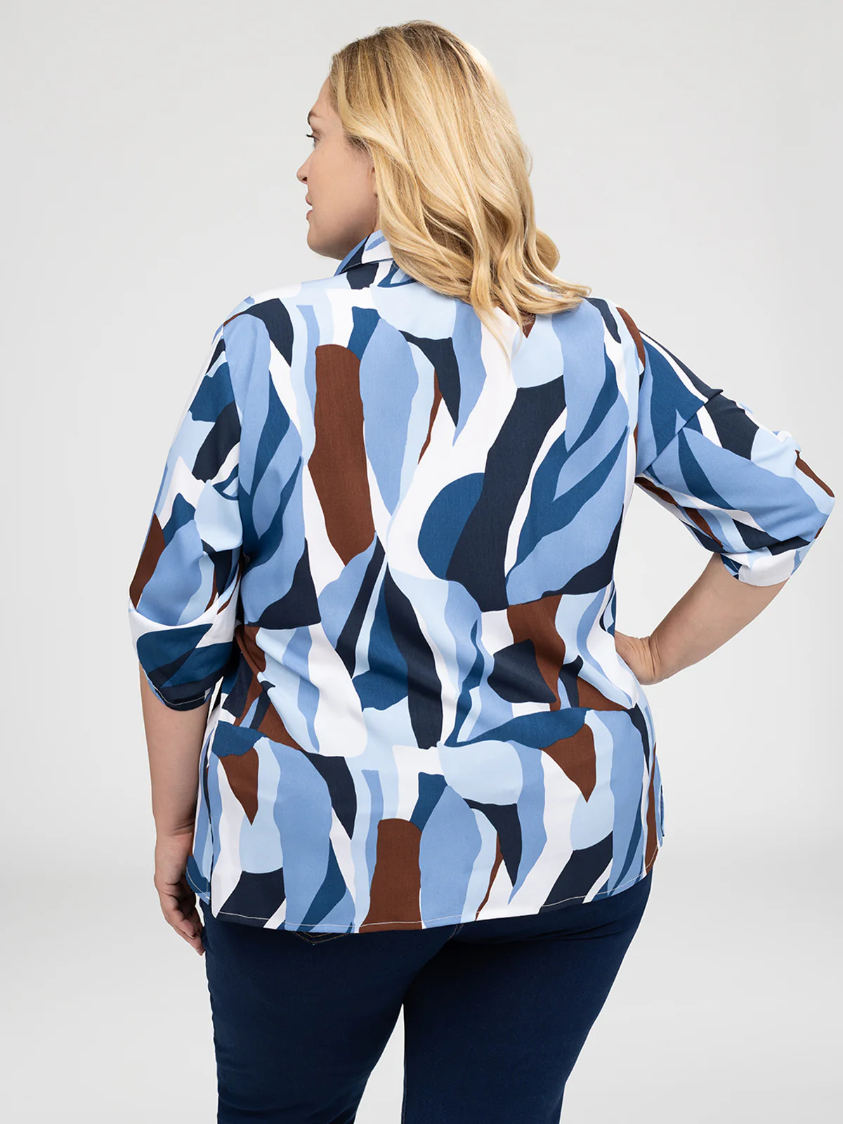 Blouse à manches 3/4 avec boutons - Image 11