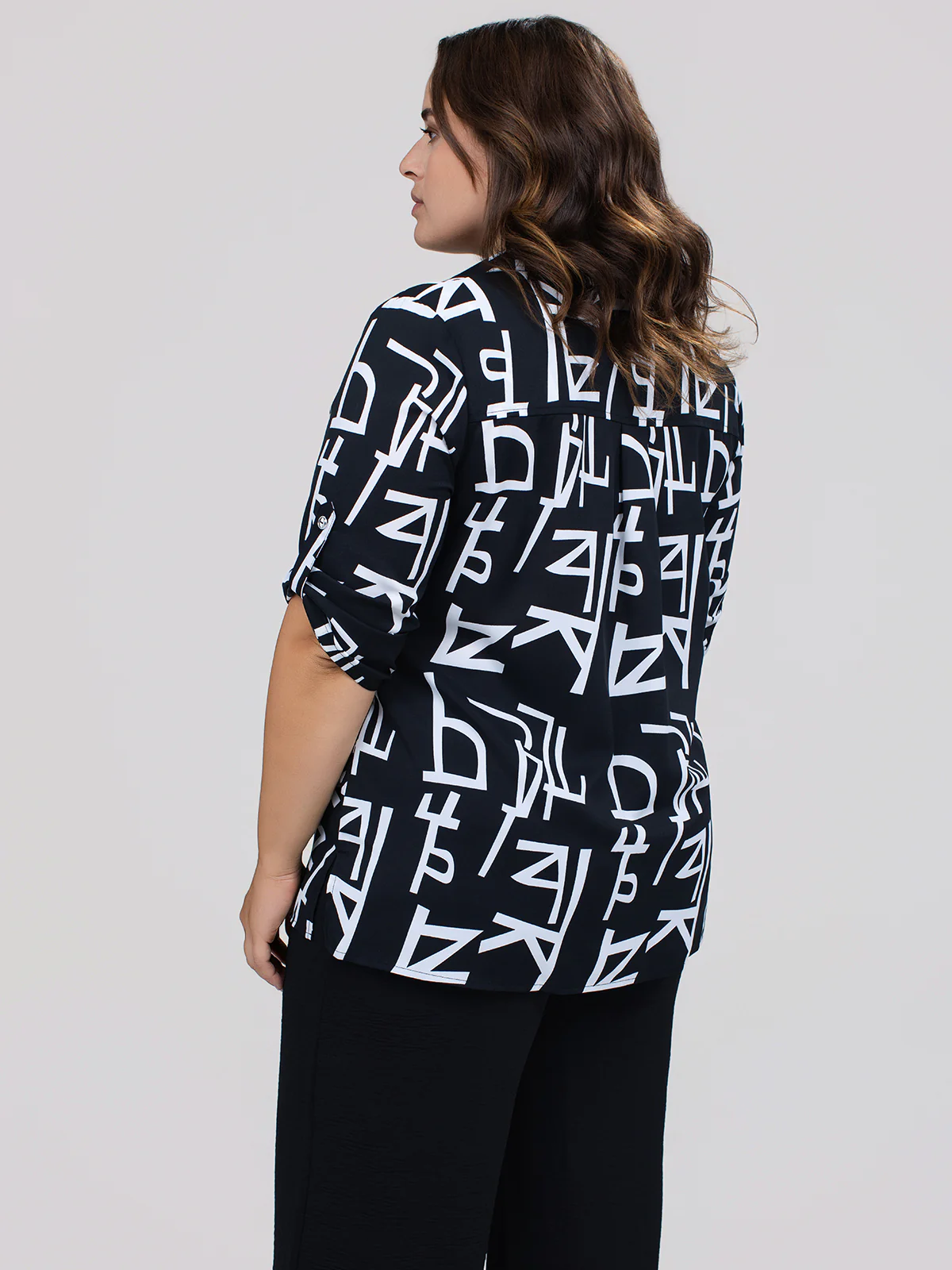Blouse à manches 3/4 avec boutons - Image 7