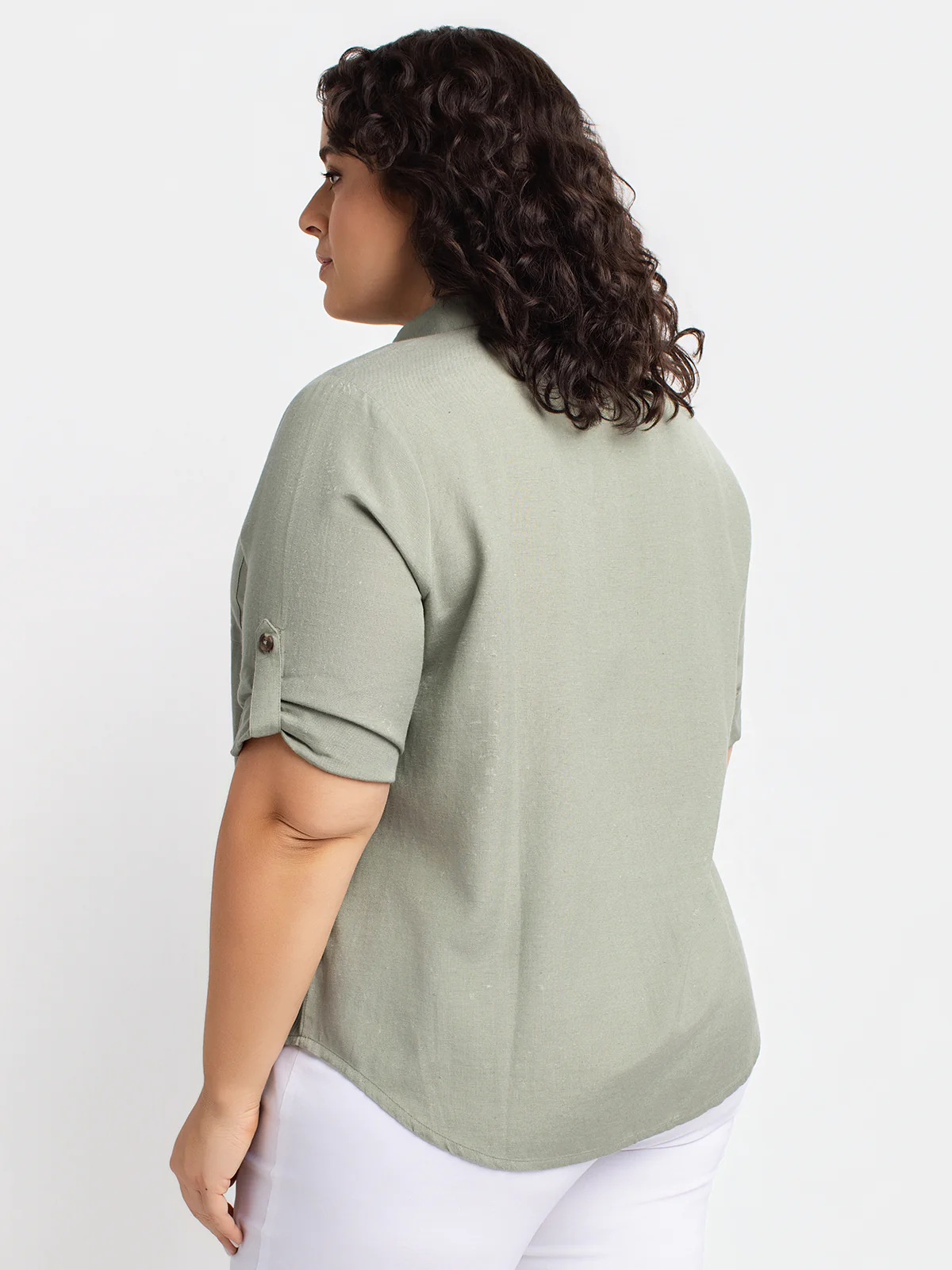 Blouse à manches 3/4 avec boutons - Image 11