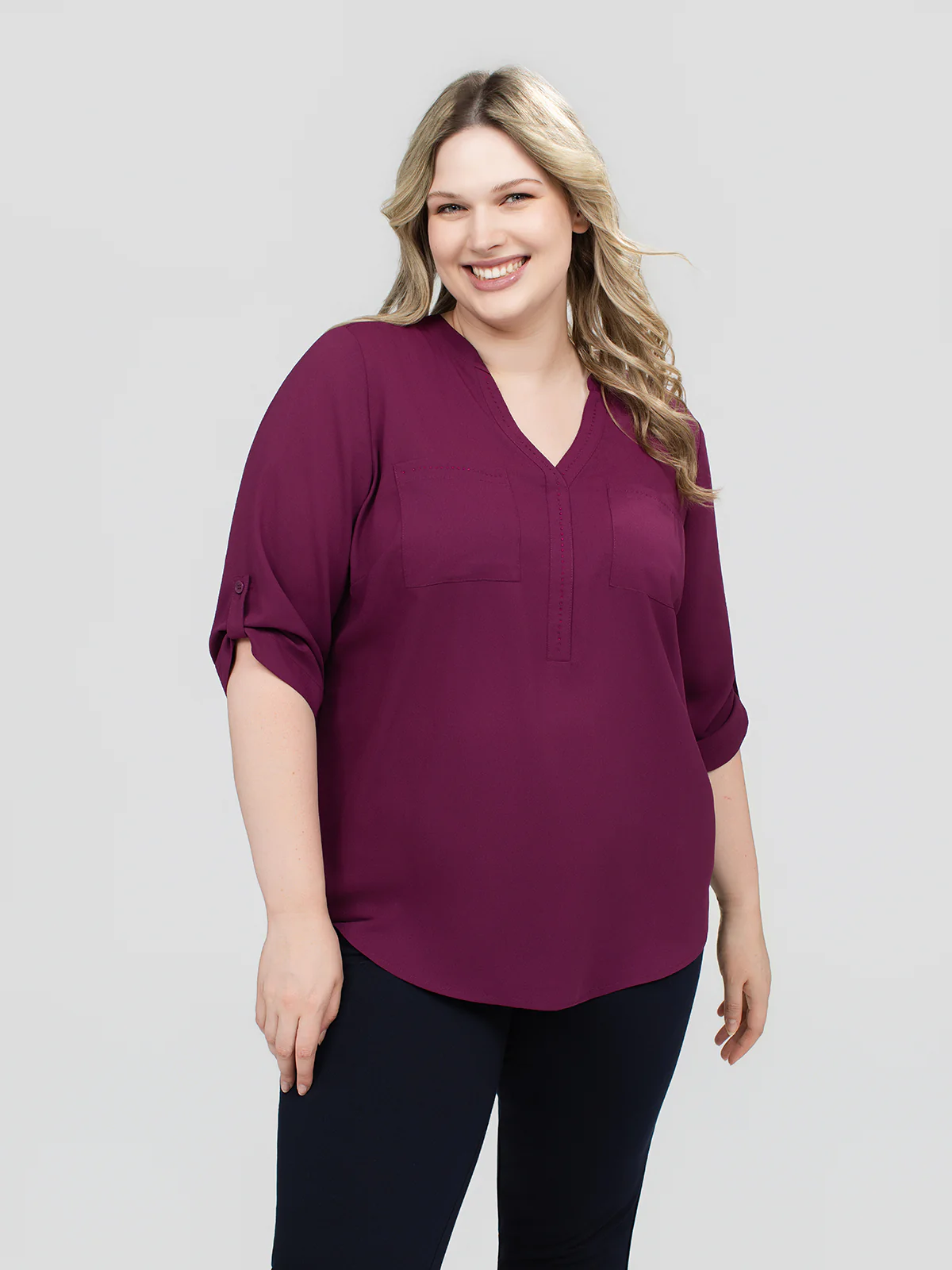 Blouse à manches 3/4 - Image 10