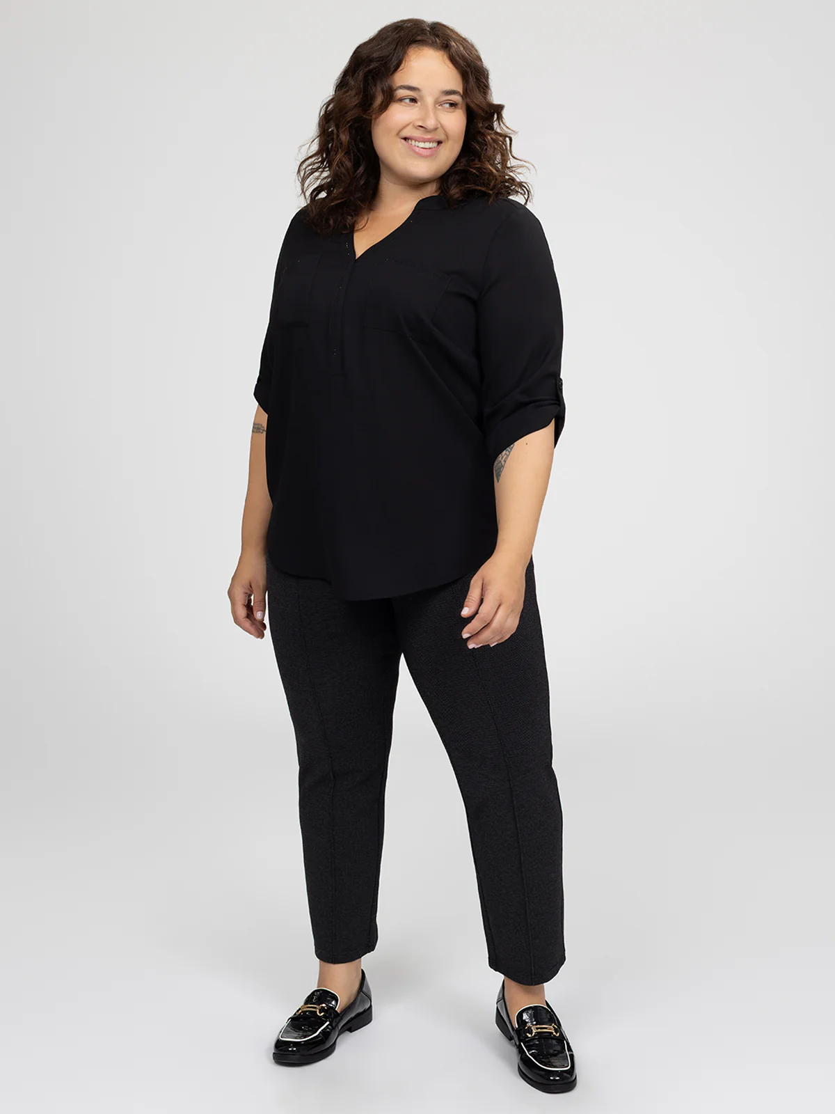 Blouse à manches 3/4 - Image 6