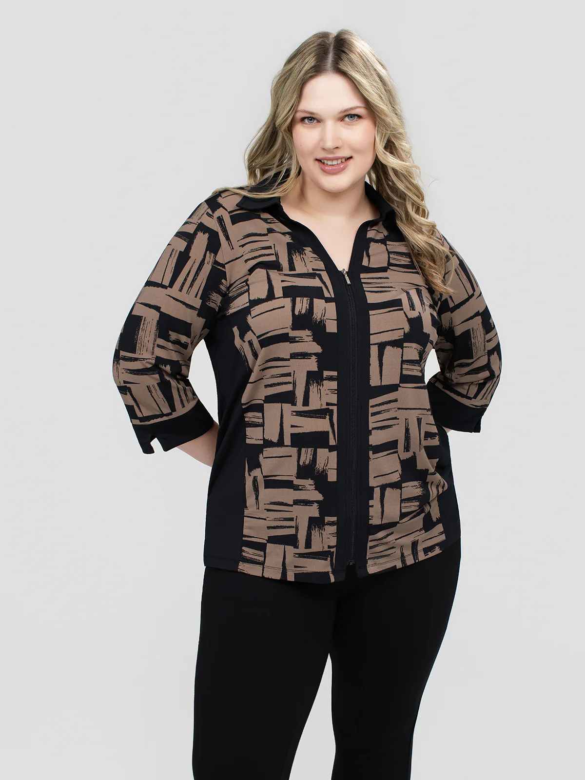 Blouse à manches 3/4