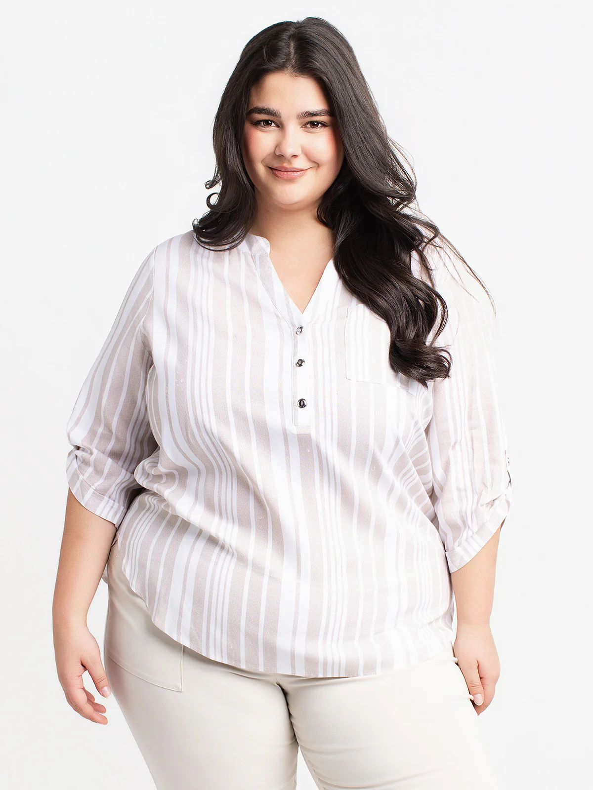 Blouse à manches 3/4 - Image 13