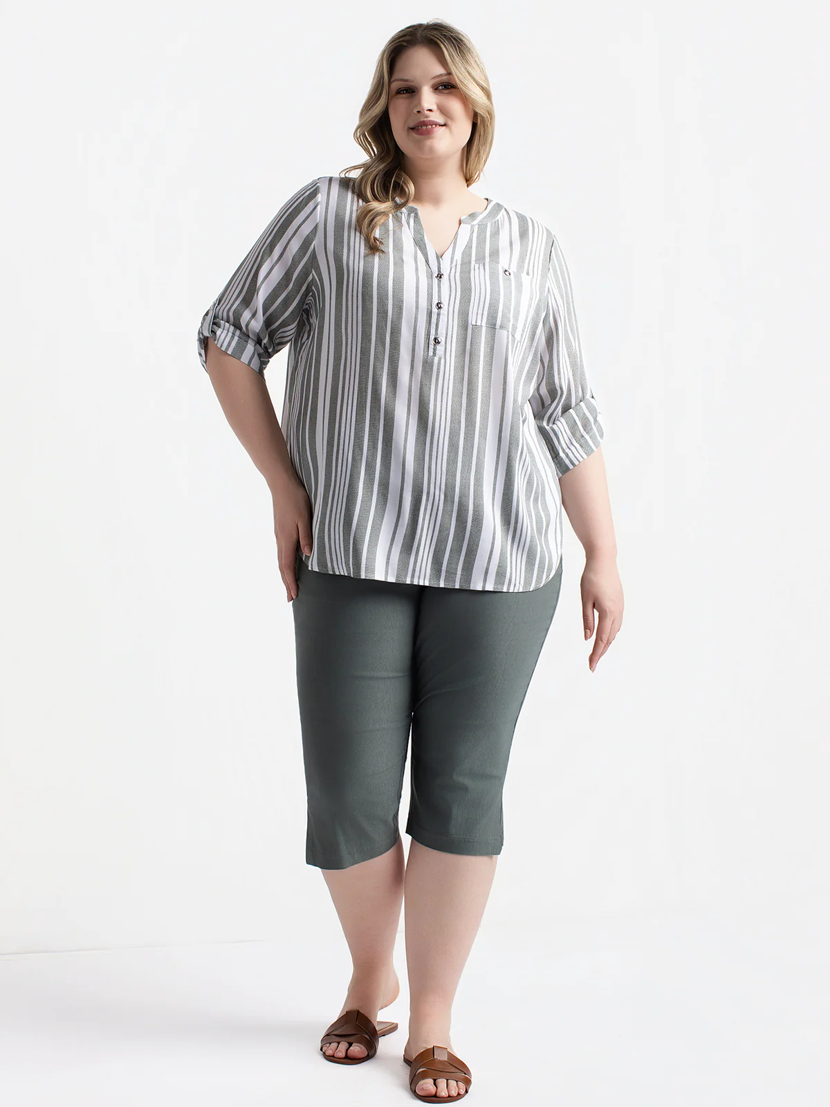 Blouse à manches 3/4 - Image 3