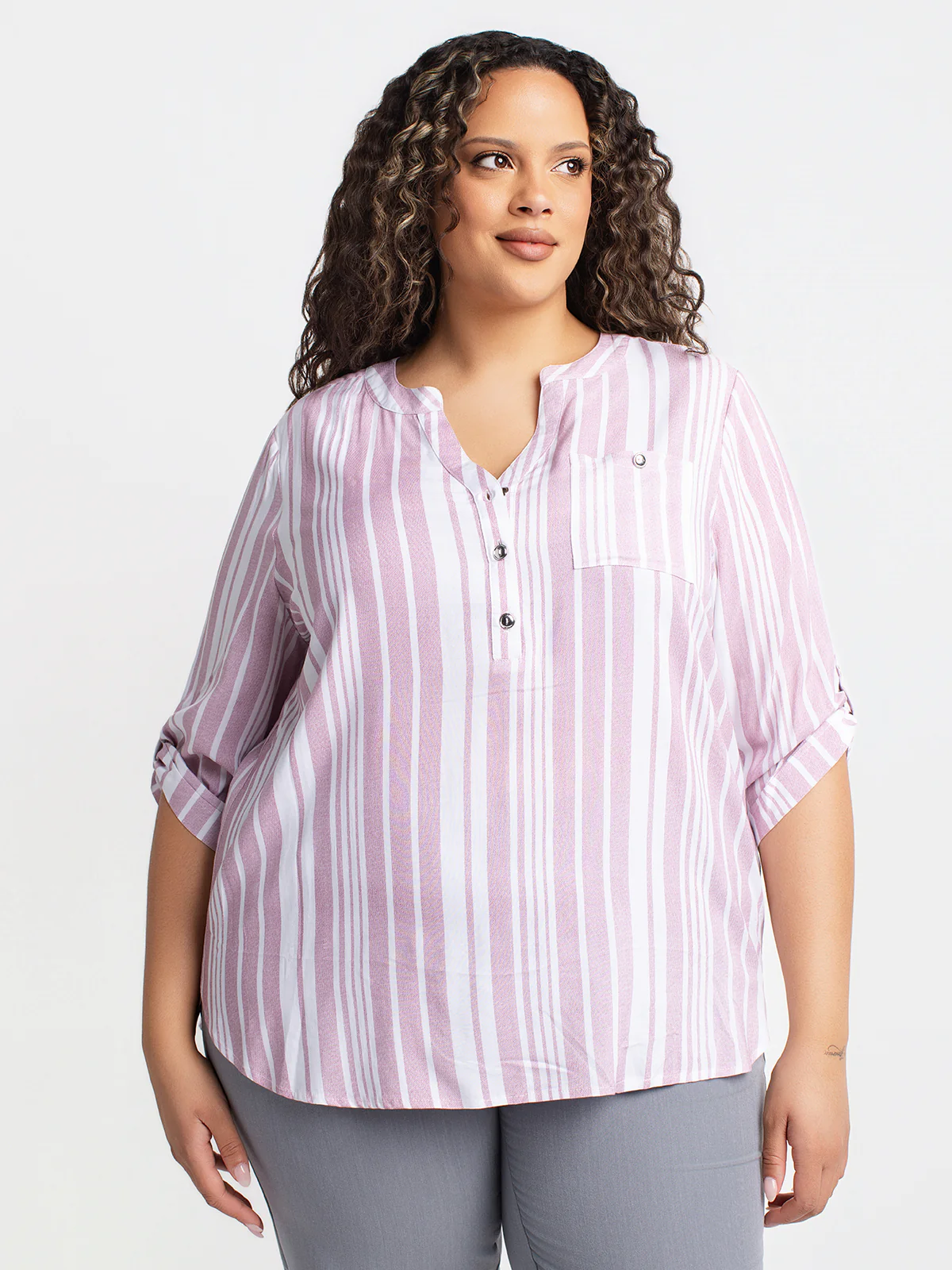 Blouse à manches 3/4 - Image 9
