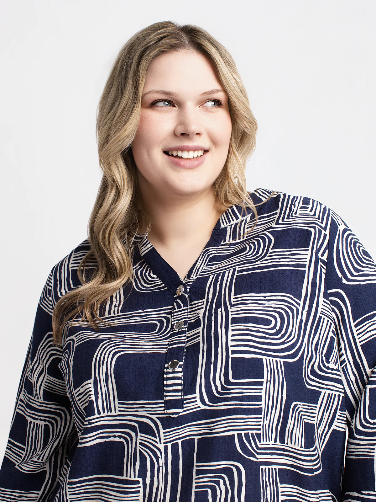 Blouse à manches 3/4 - Image 3
