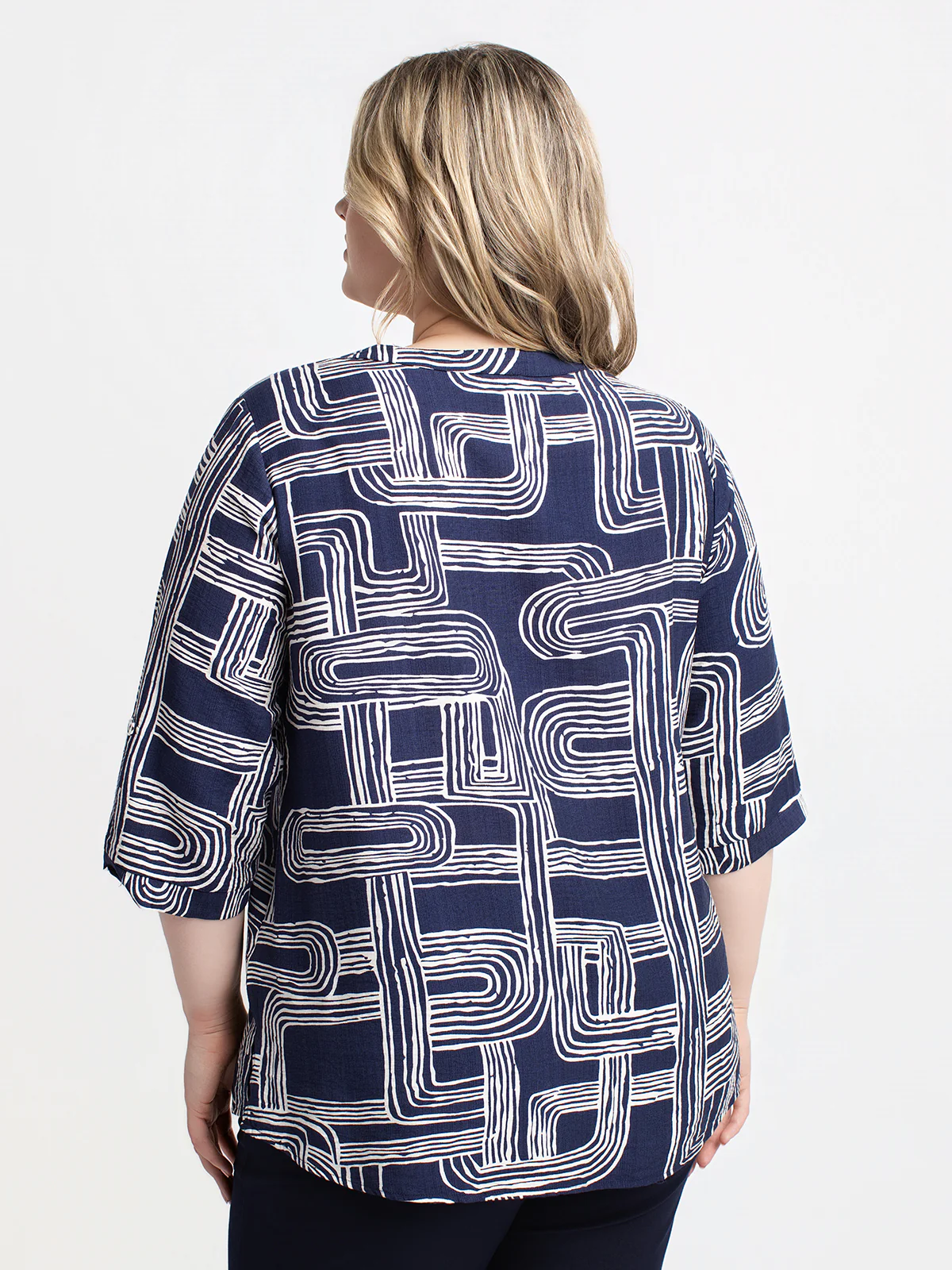 Blouse à manches 3/4 - Image 4