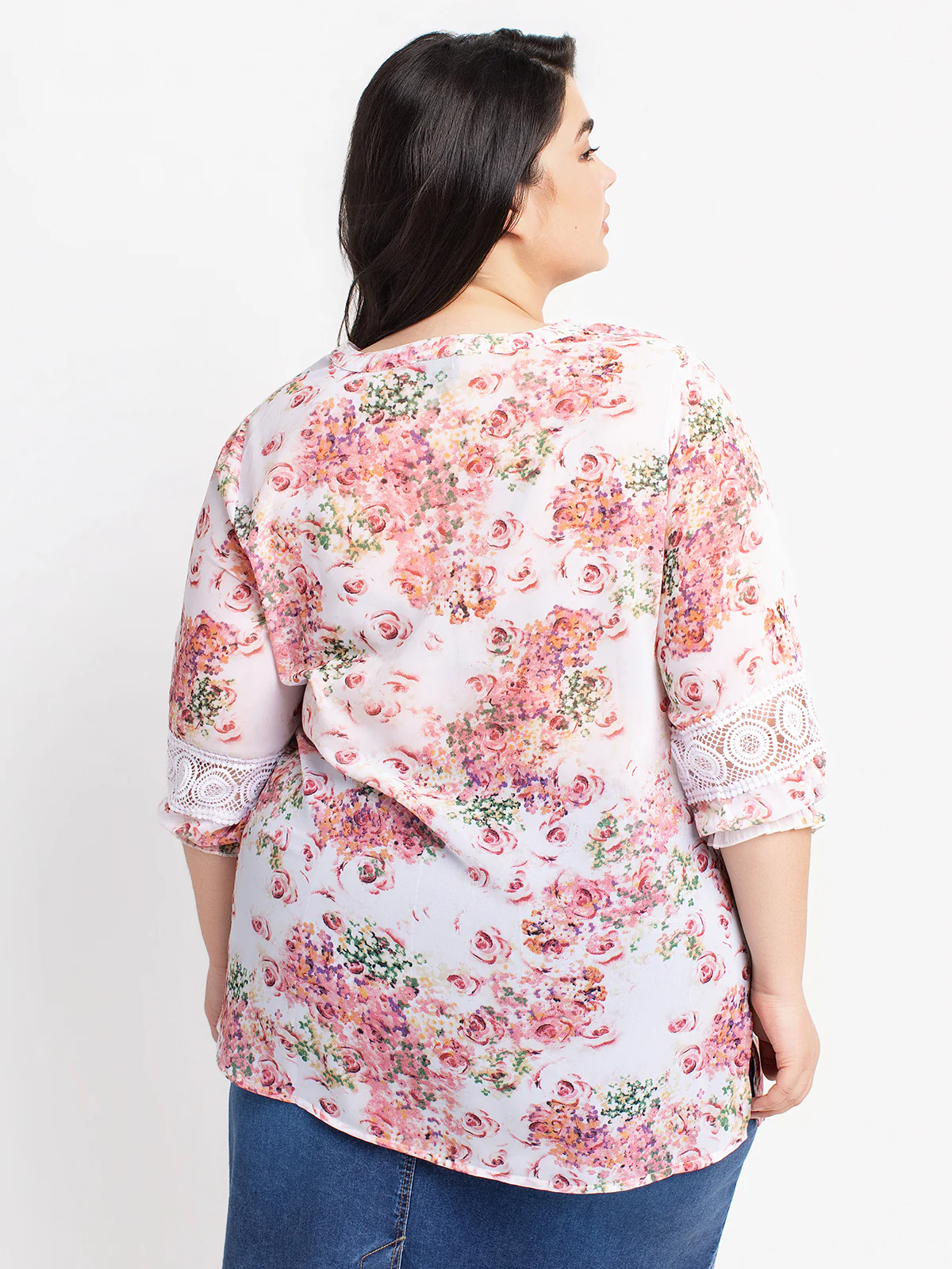 Blouse à manches 3/4 - Image 6