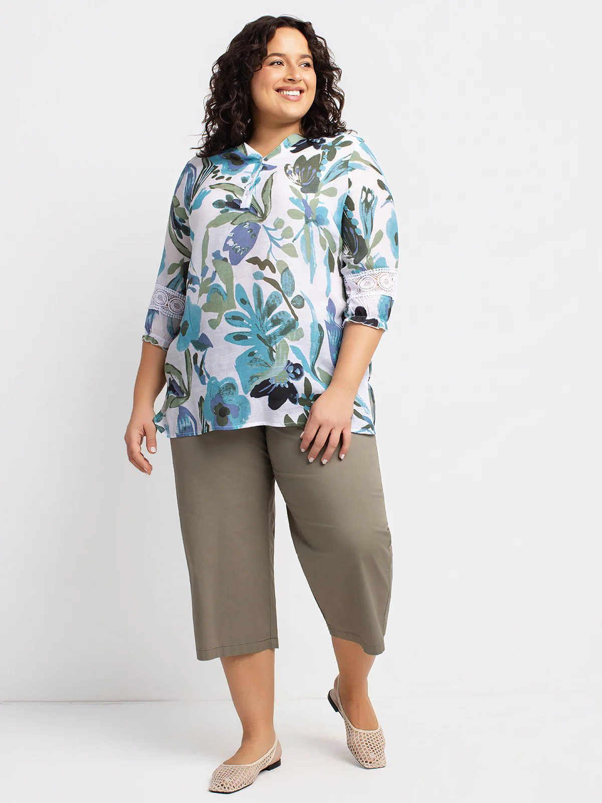Blouse à manches 3/4 - Image 9