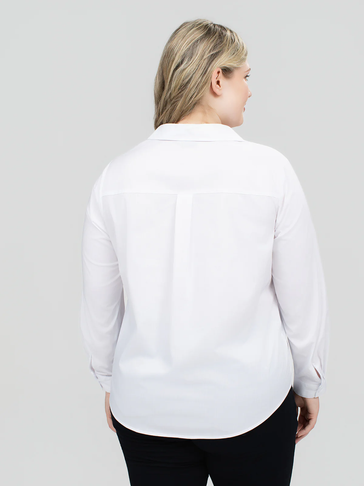 Blouse à manches longues avec boutons - Image 3