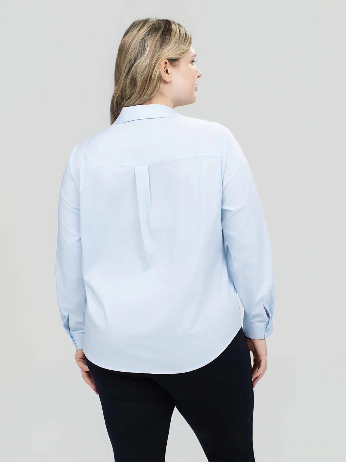 Blouse à manches longues avec boutons - Image 7