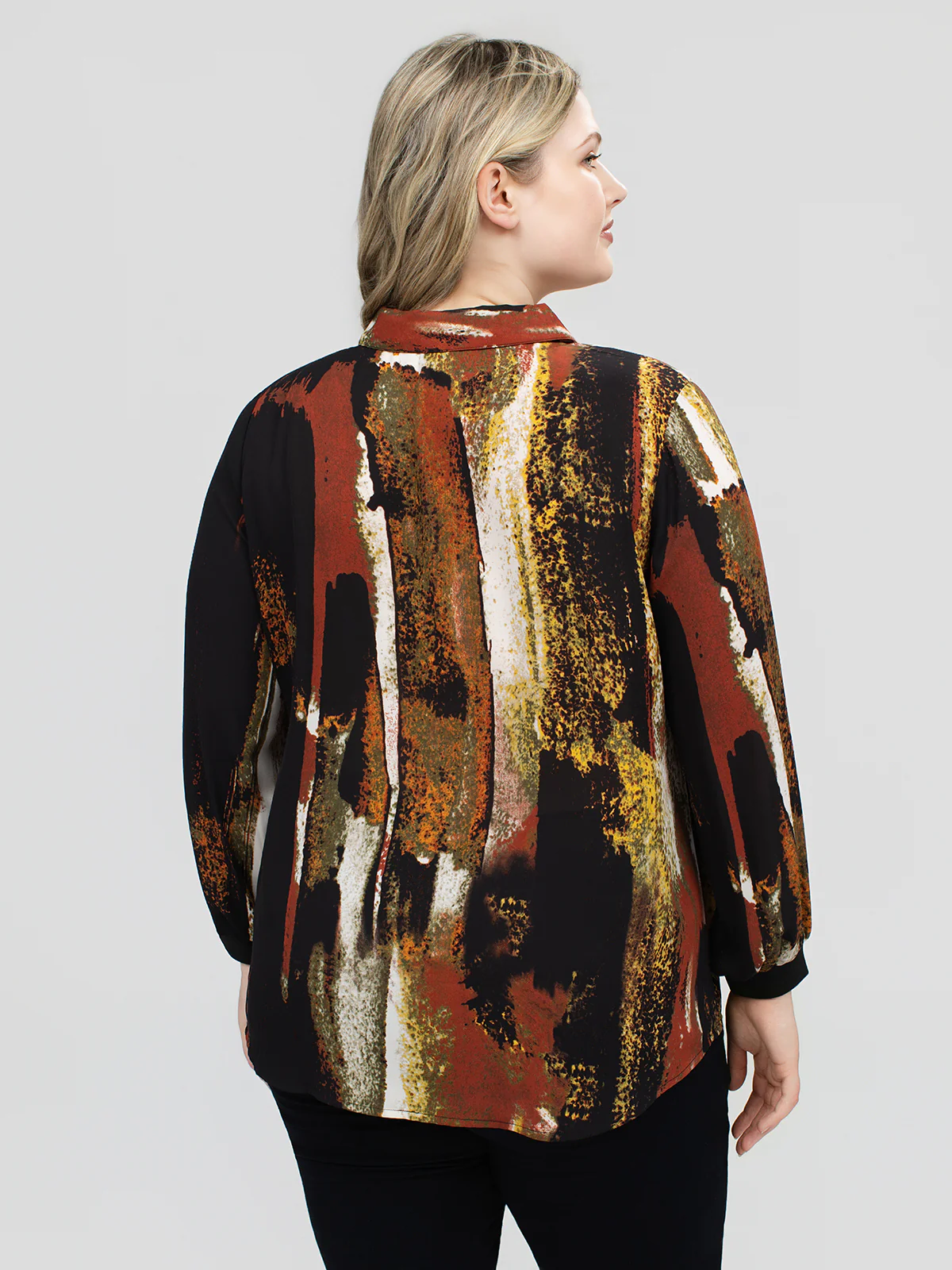 Blouse Ă manches longues avec boutons - Image 3