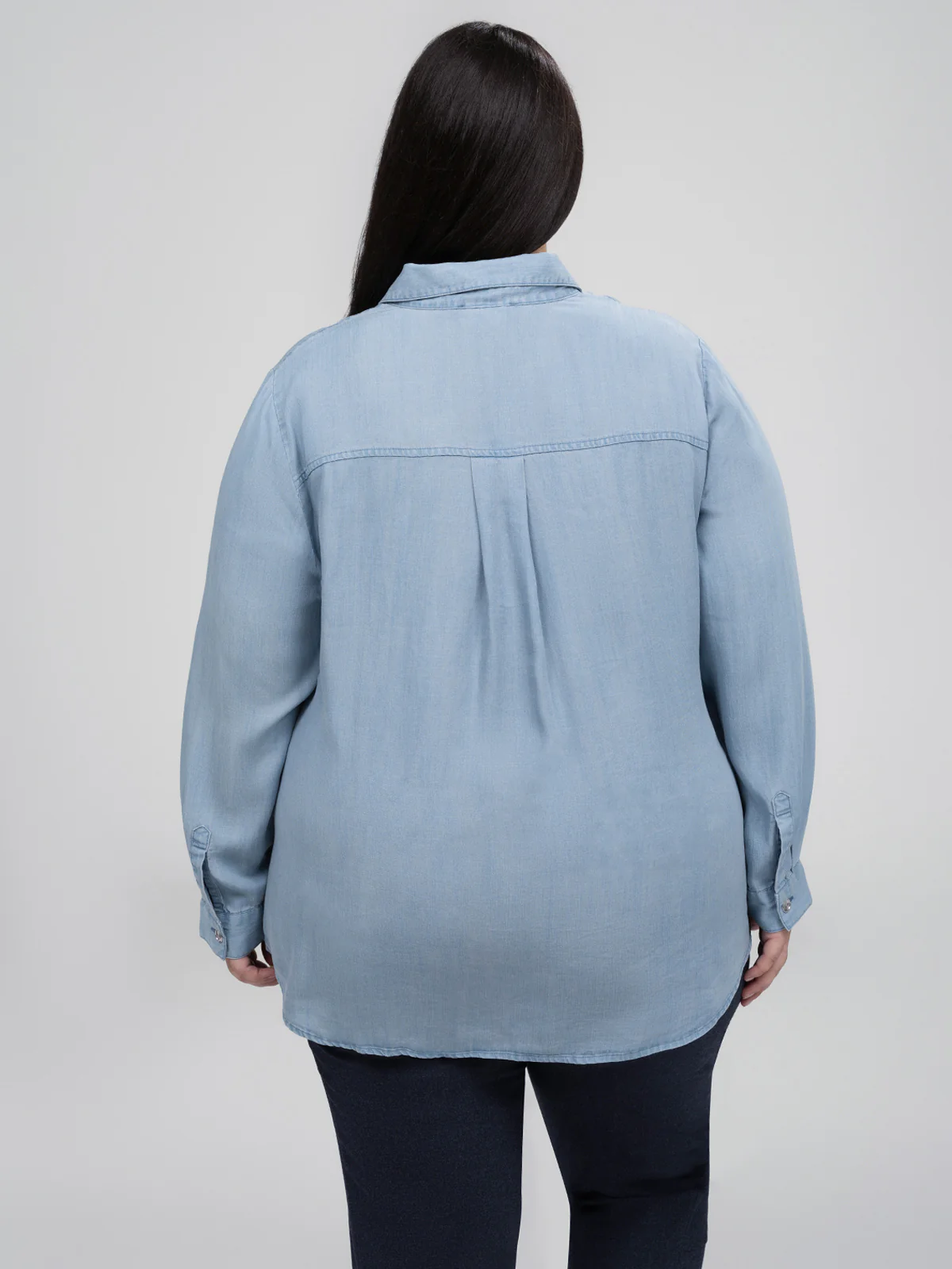 Blouse à manches longues avec boutons - Image 3