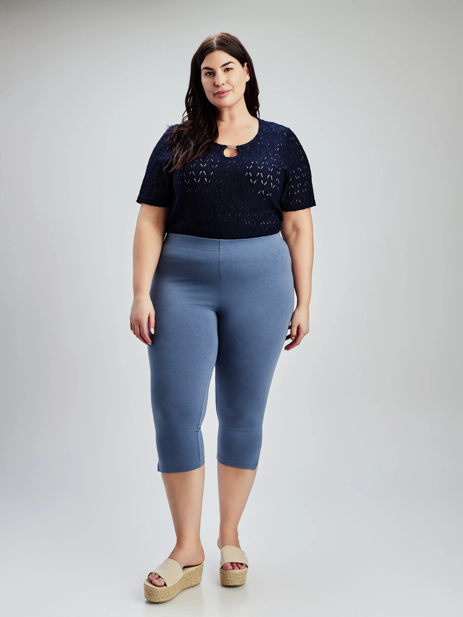 Capri skinny ajusté en tricot à enfiler - Image 21