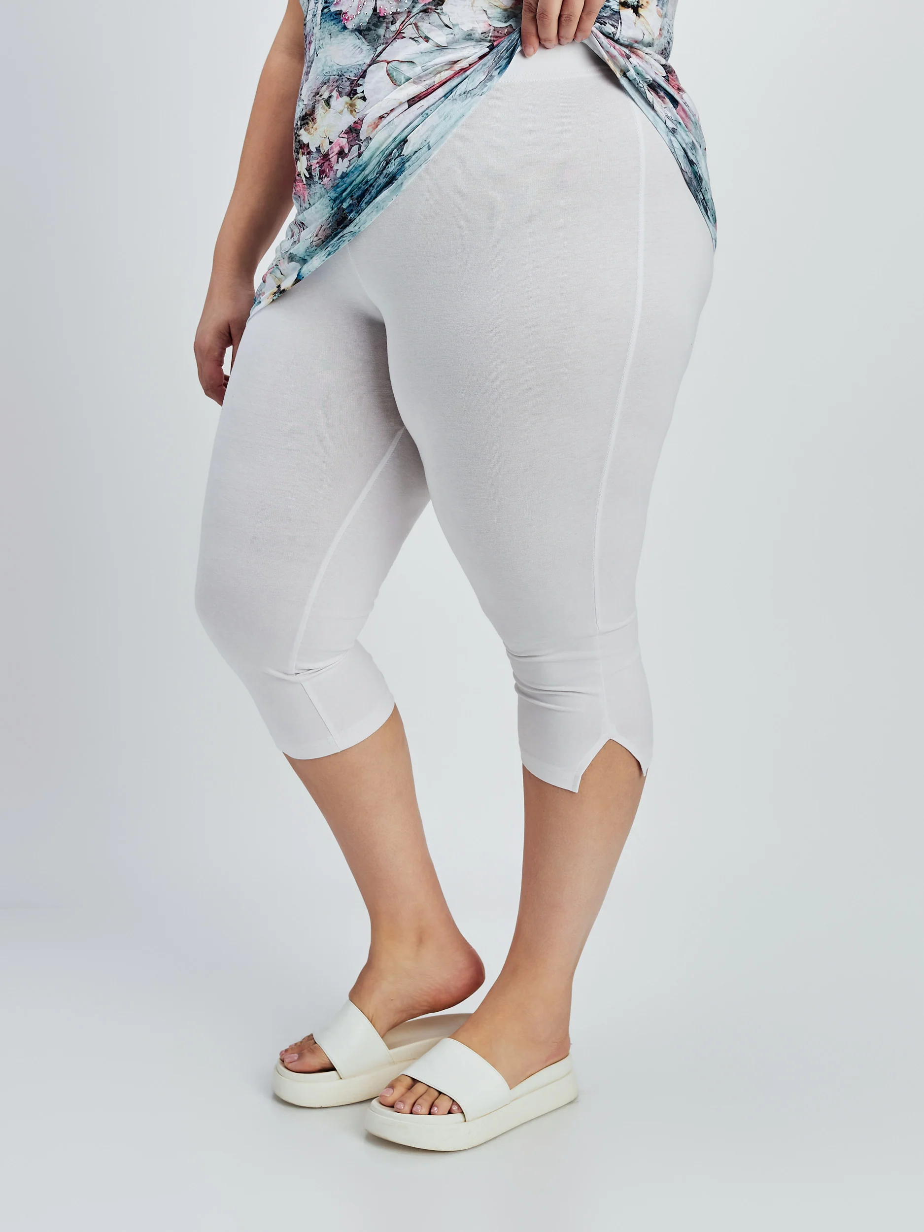 Capri skinny ajusté en tricot à enfiler - Image 3