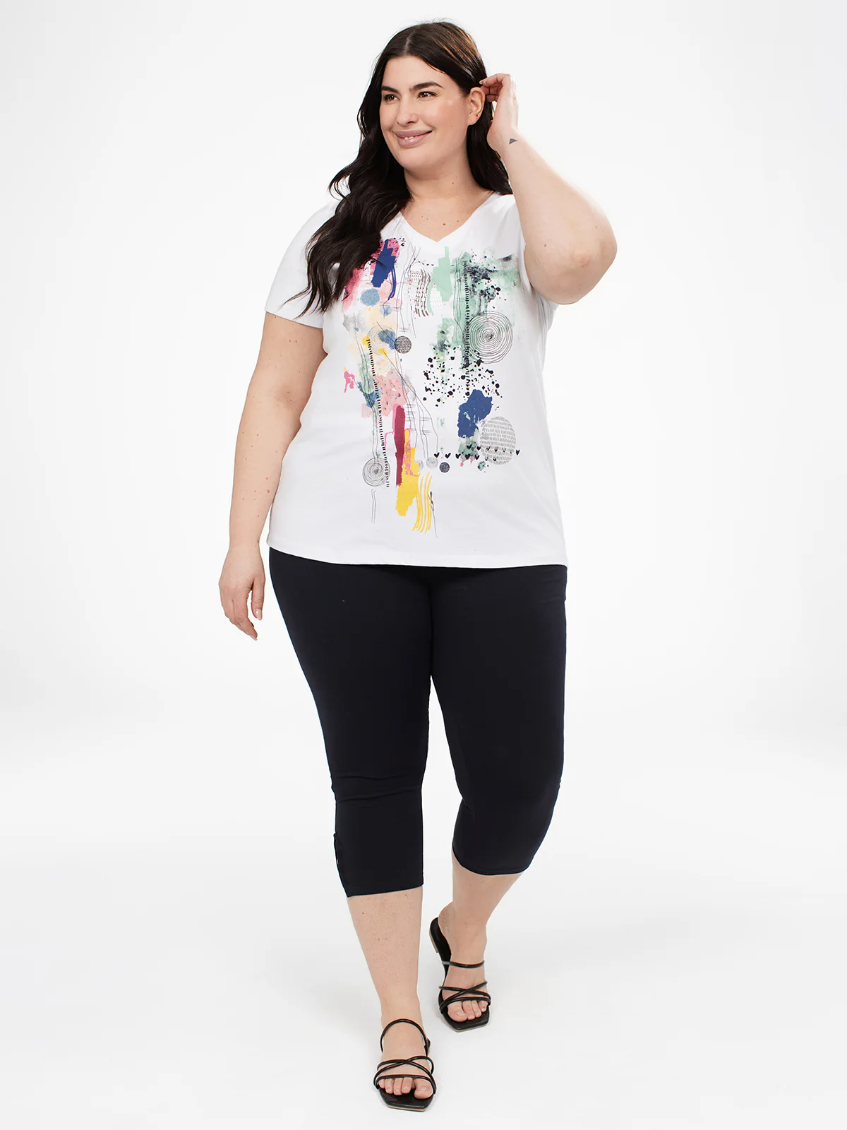 Capri skinny ajusté en tricot à enfiler - Image 25