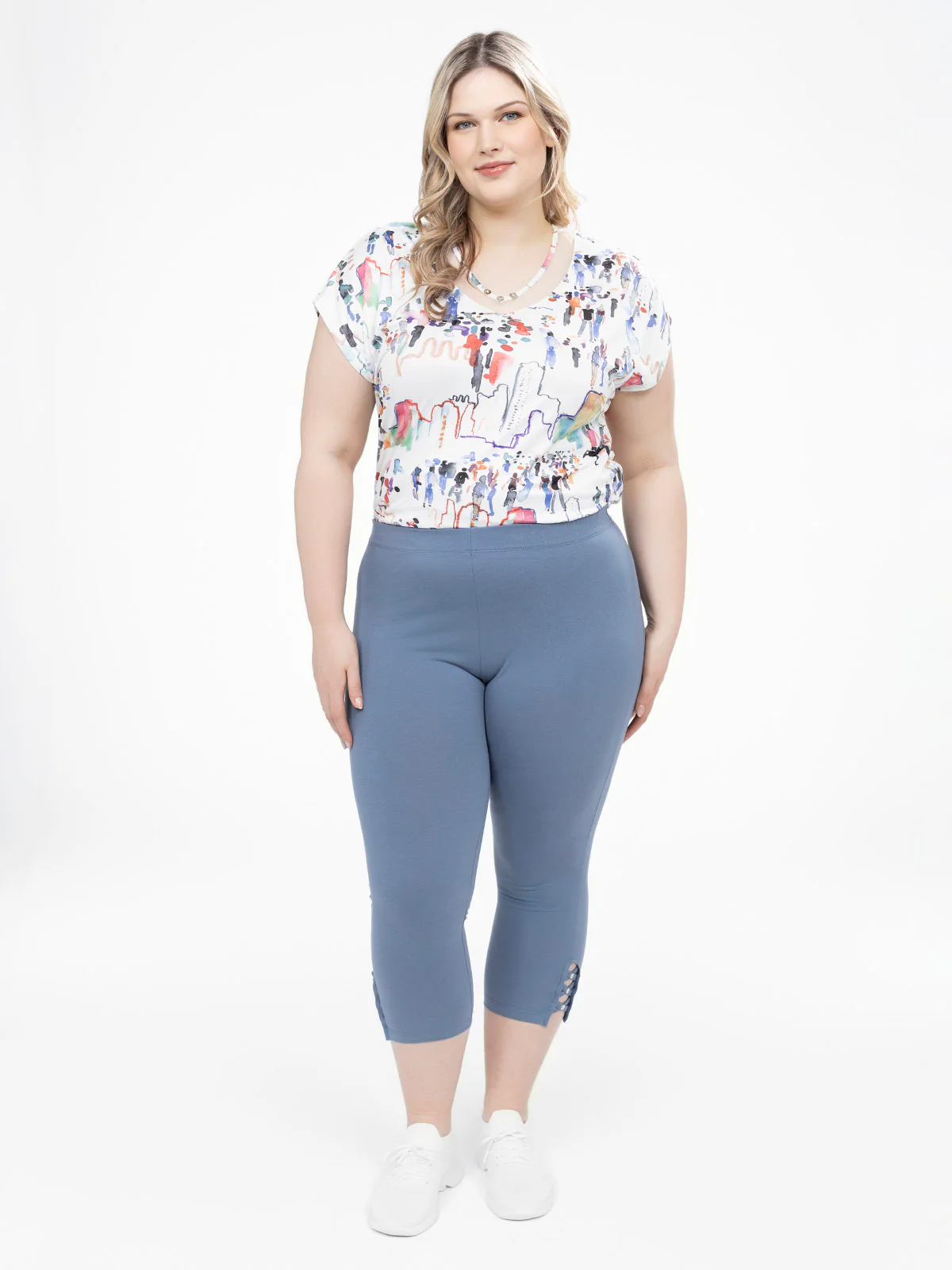 Capri skinny ajusté en tricot à enfiler - Image 8