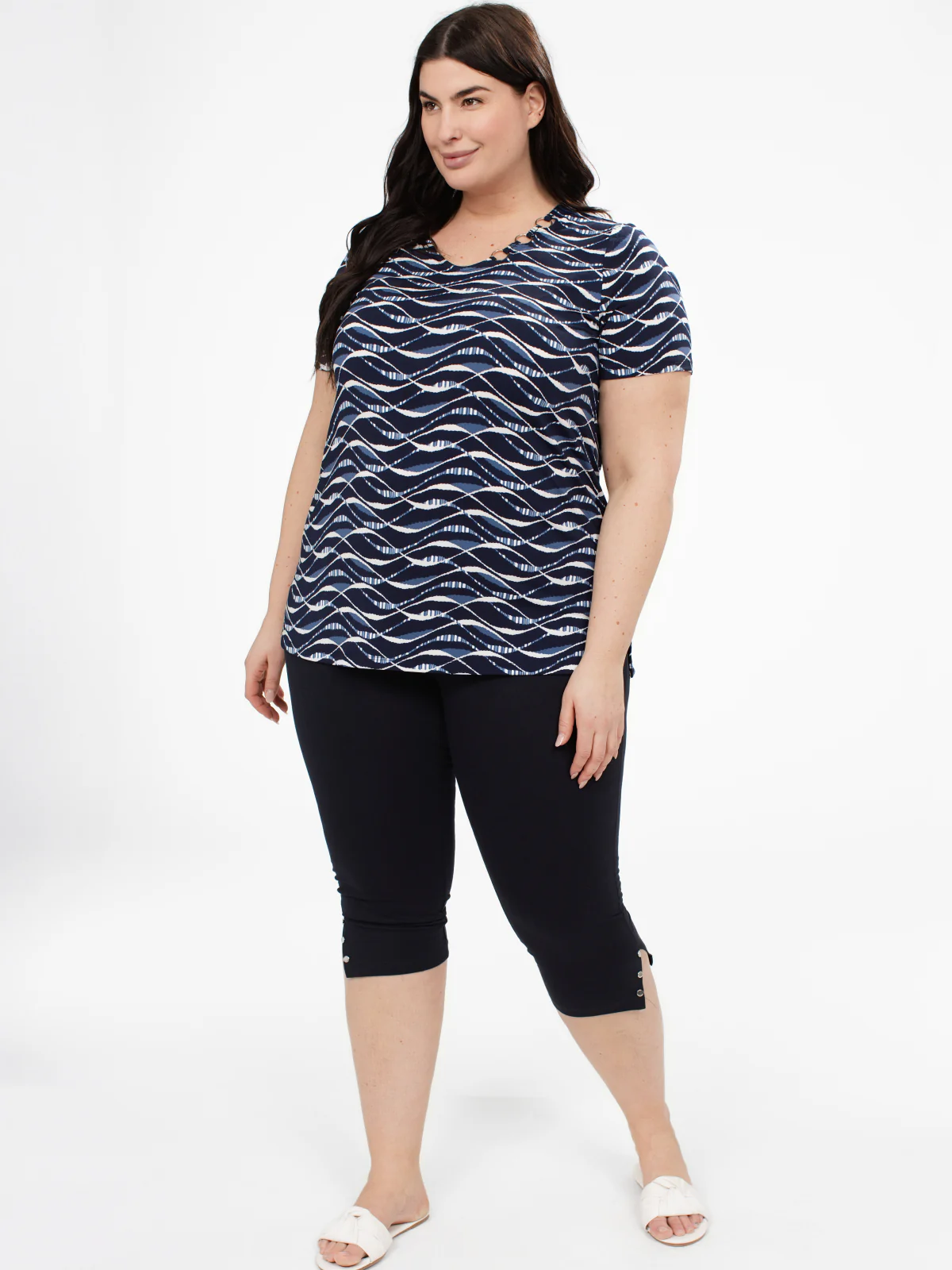 Capri skinny ajusté en tricot à enfiler - Image 13