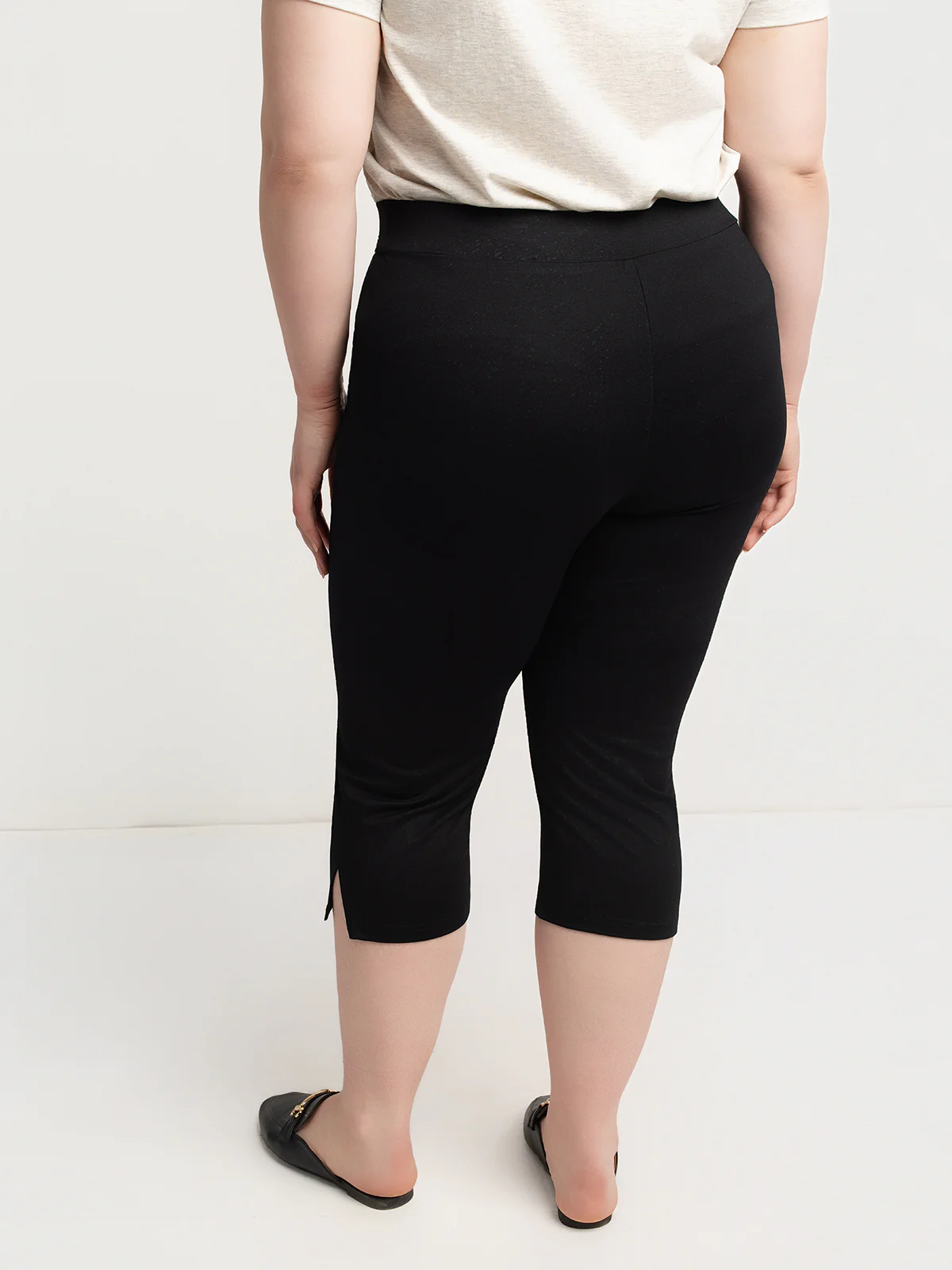 Capri skinny ajusté en tricot à enfiler - Image 3