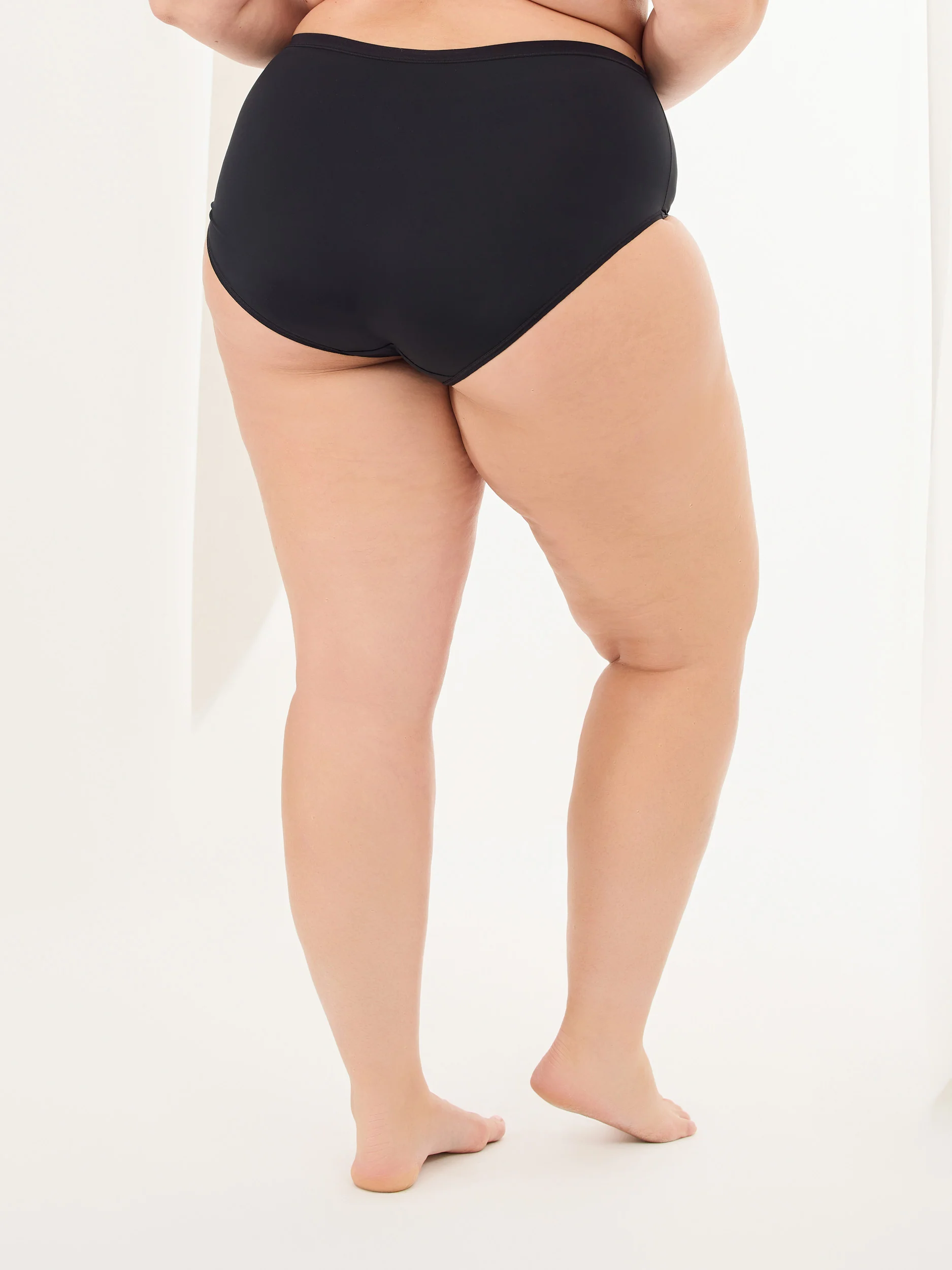 Culotte taille haute en microfibre - Image 3