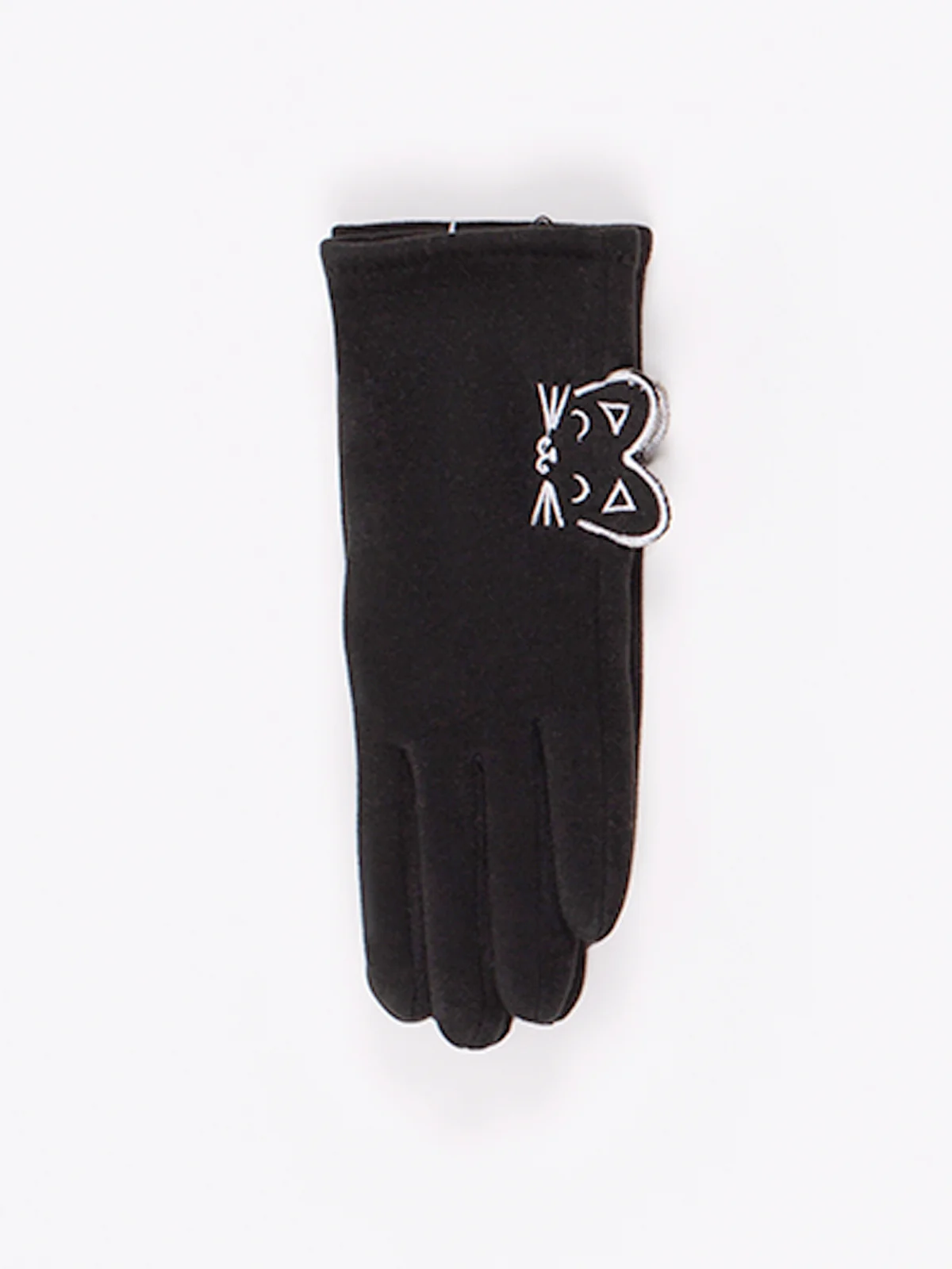 Gants en faux suède