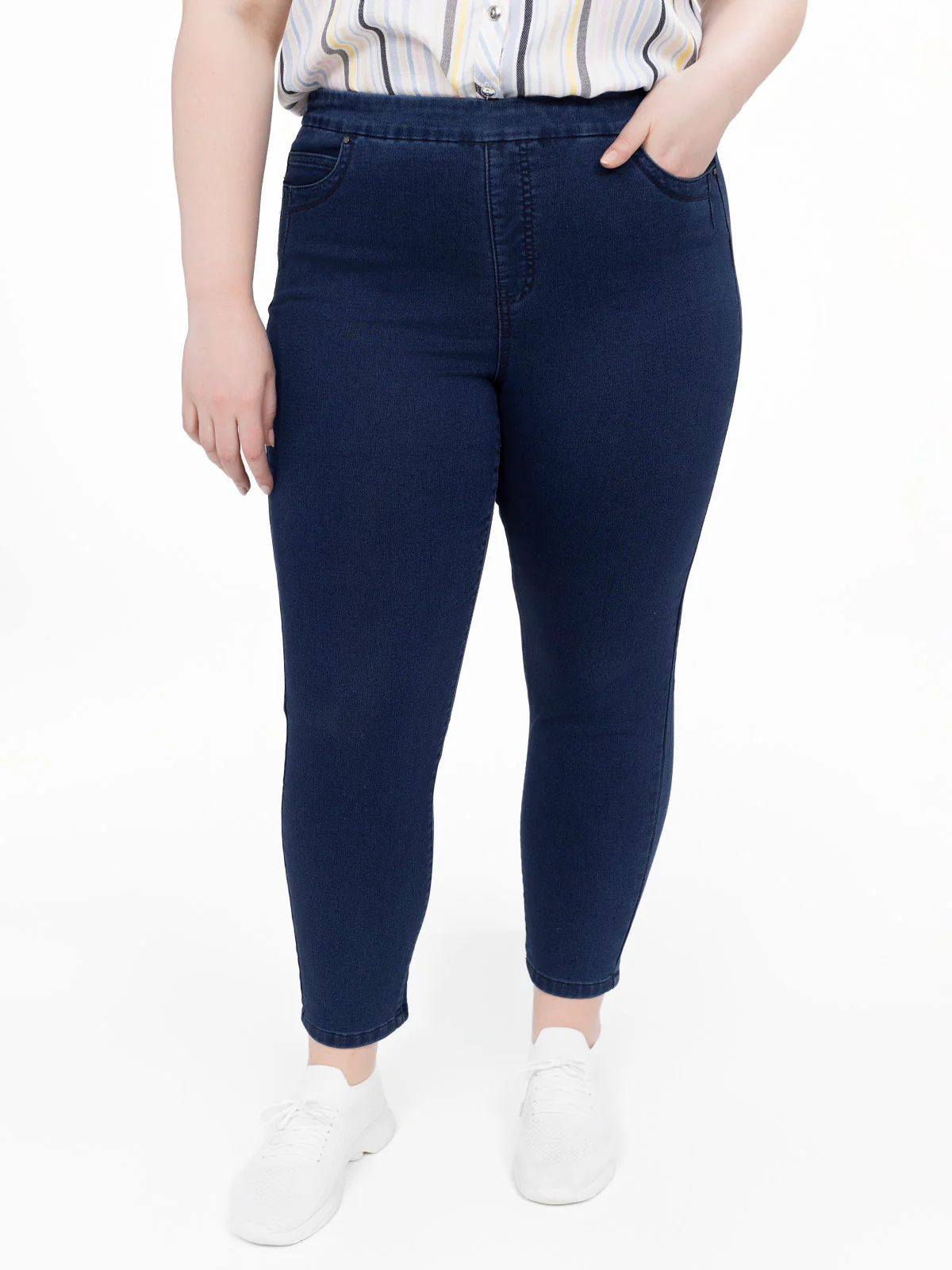 Jean skinny ajusté à enfiler - Image 5