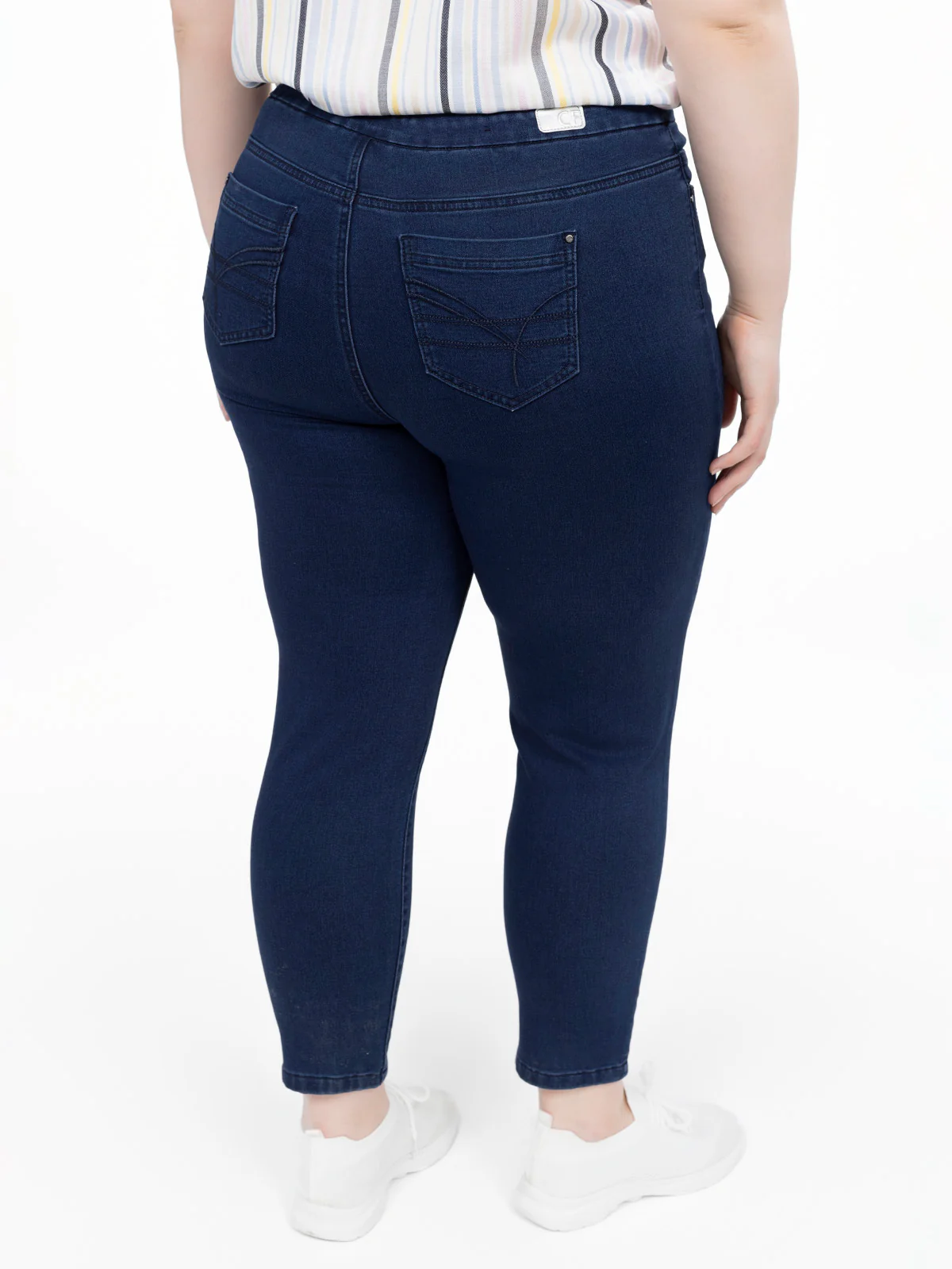 Jean skinny ajusté à enfiler - Image 6