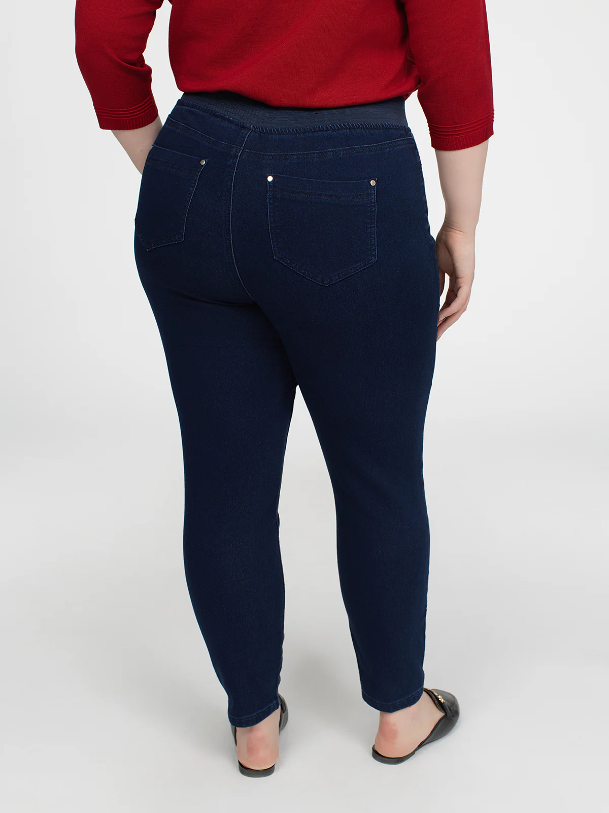 Jean skinny ajusté à enfiler - Image 11