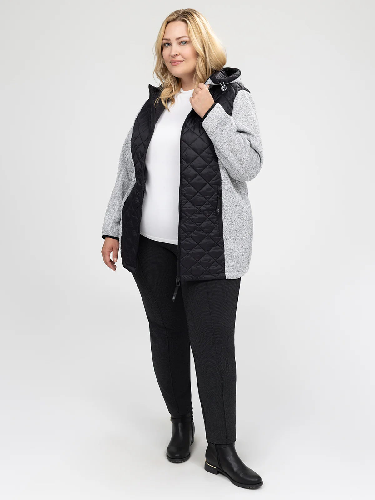 Manteau coquille mi-cuisse semi-ajusté - Image 6
