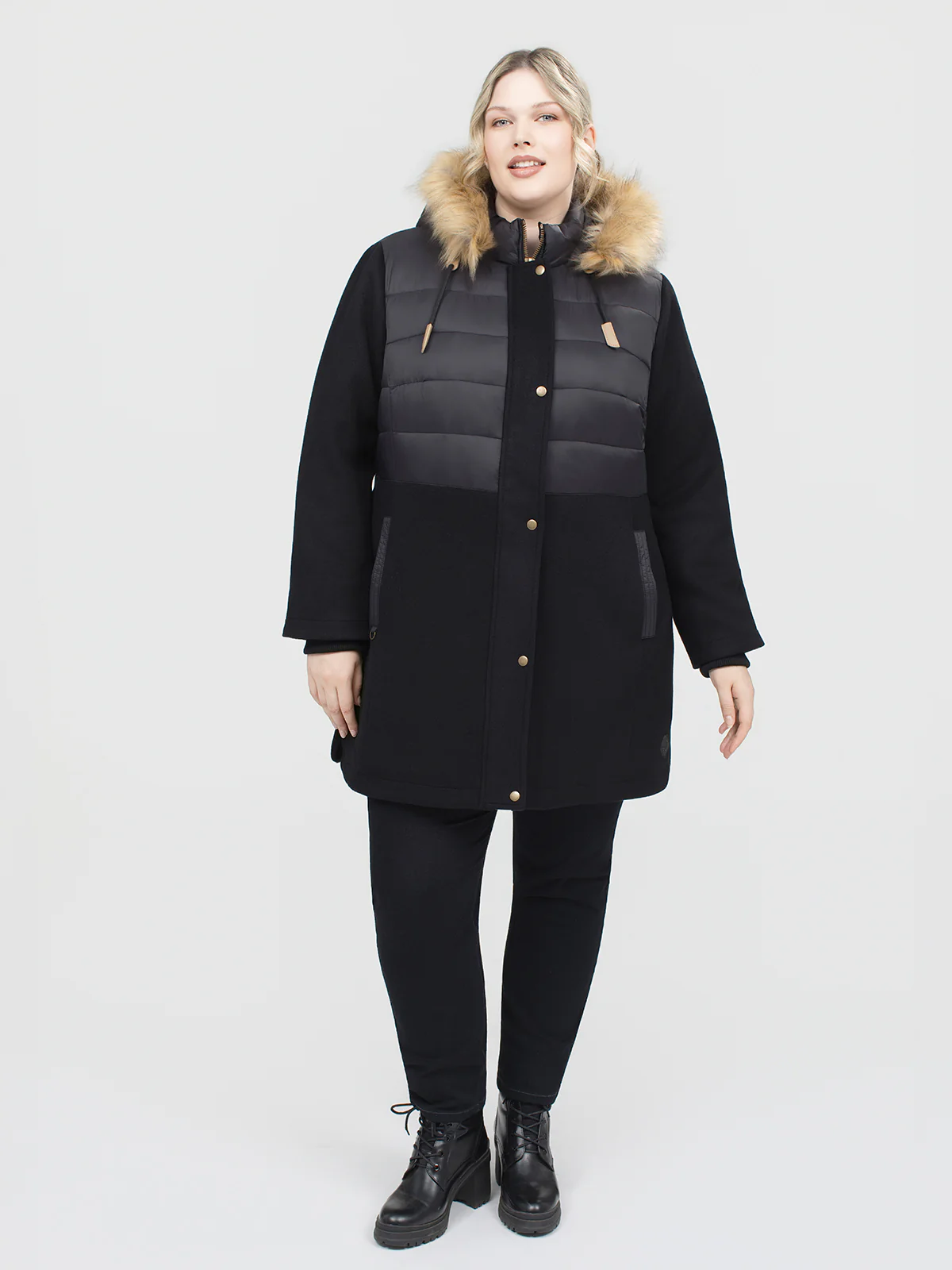 Manteau mi-cuisse semi-ajusté - Image 2