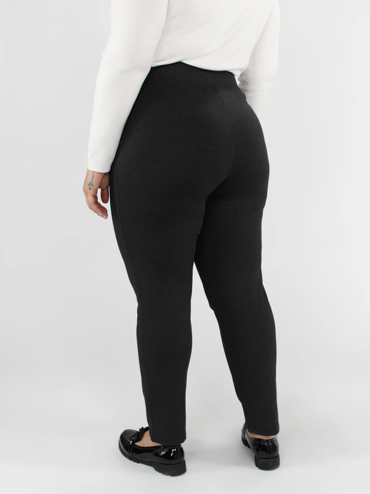 Pantalon ajusté droit à enfiler - Petite - Image 3