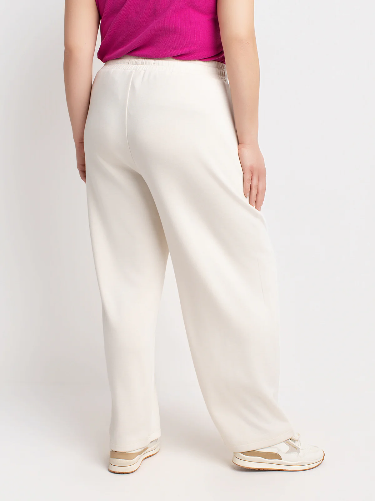 Pantalon ajusté droit à enfiler - Petite - Image 3