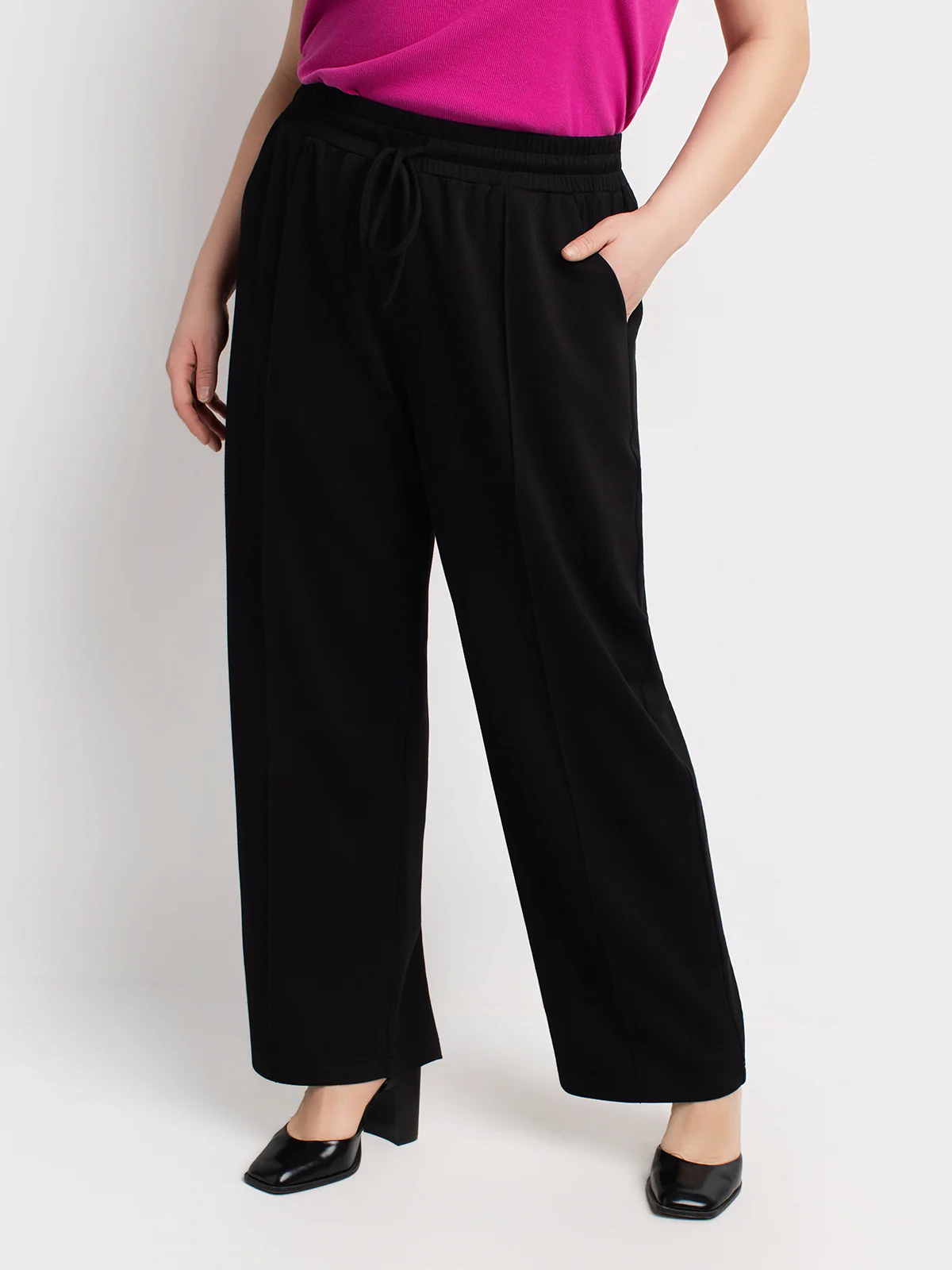 Pantalon ajusté droit à enfiler - Petite - Image 7