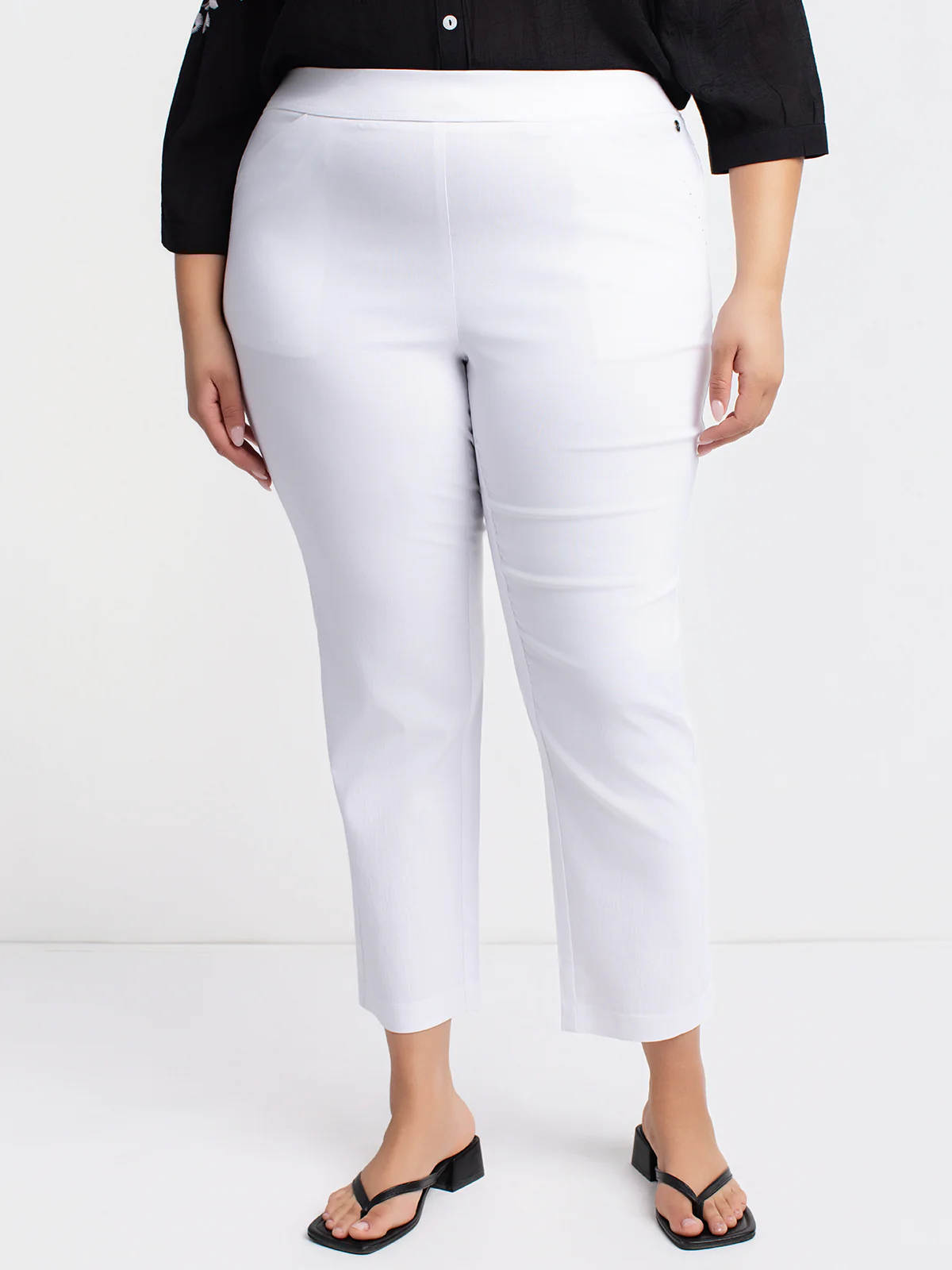 Pantalon droit à enfiler - Image 2