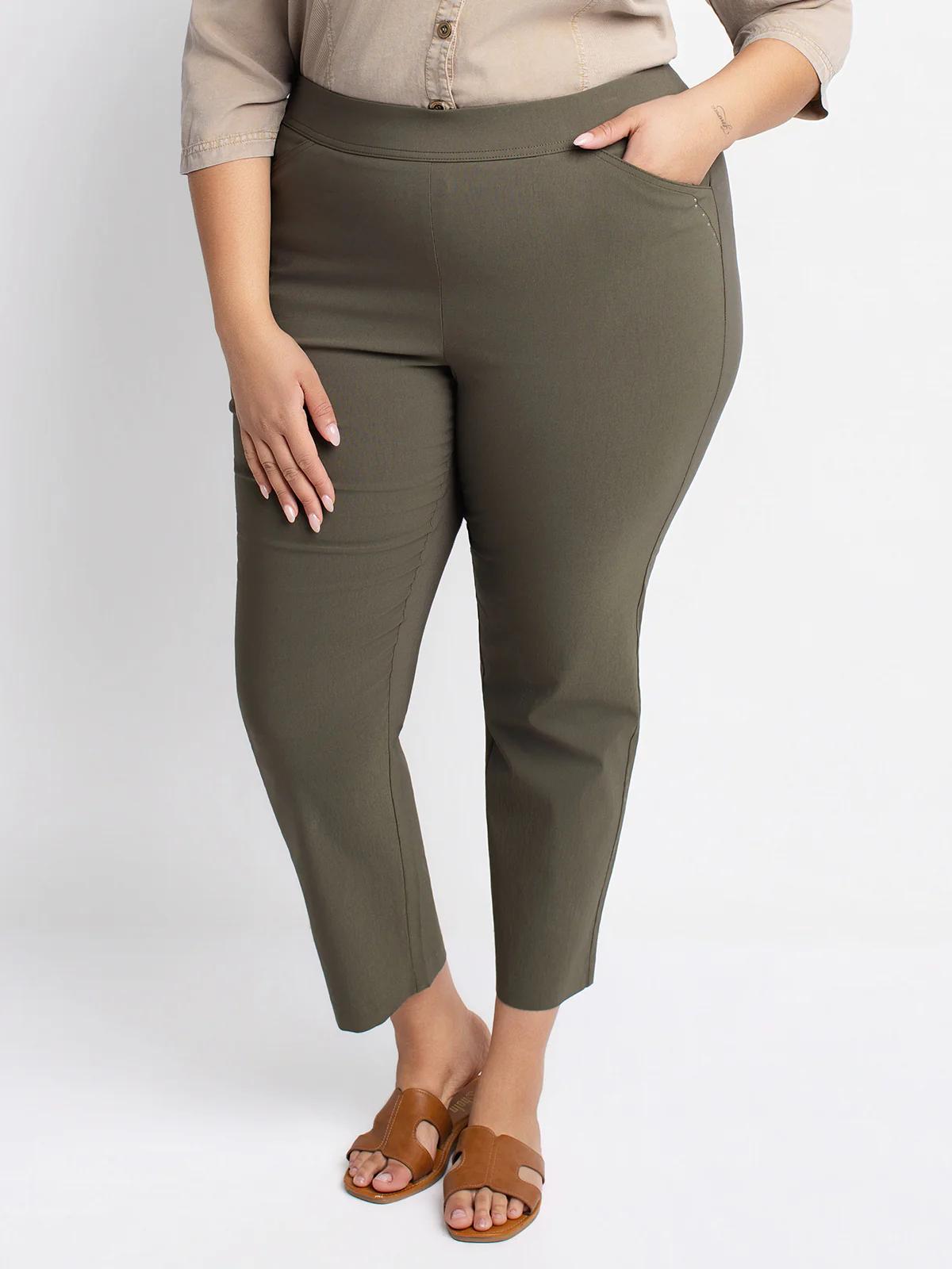 Pantalon droit à enfiler - Image 6