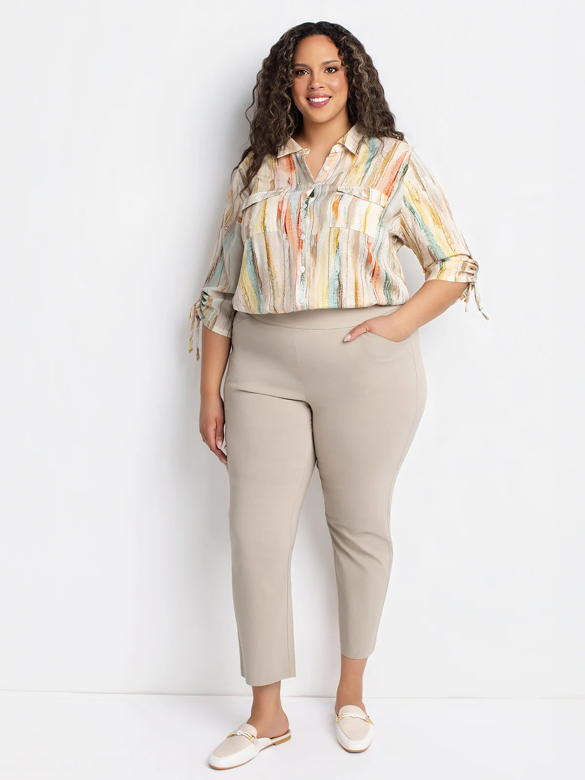 Pantalon droit à enfiler - Image 7