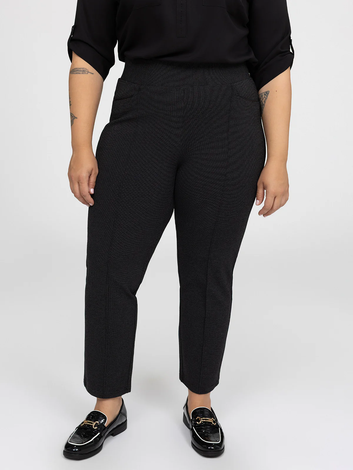 Pantalon droit à enfiler - Petite - Image 5