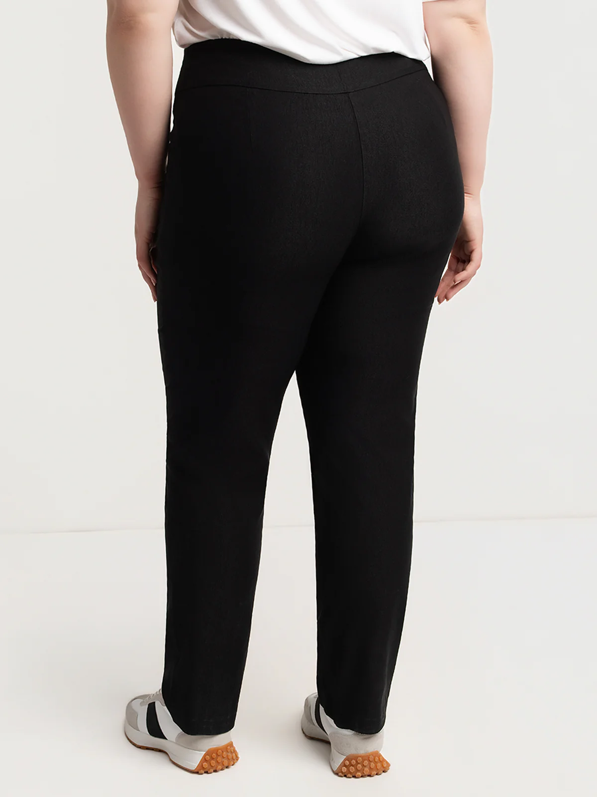 Pantalon droit ajusté à enfiler - Image 3