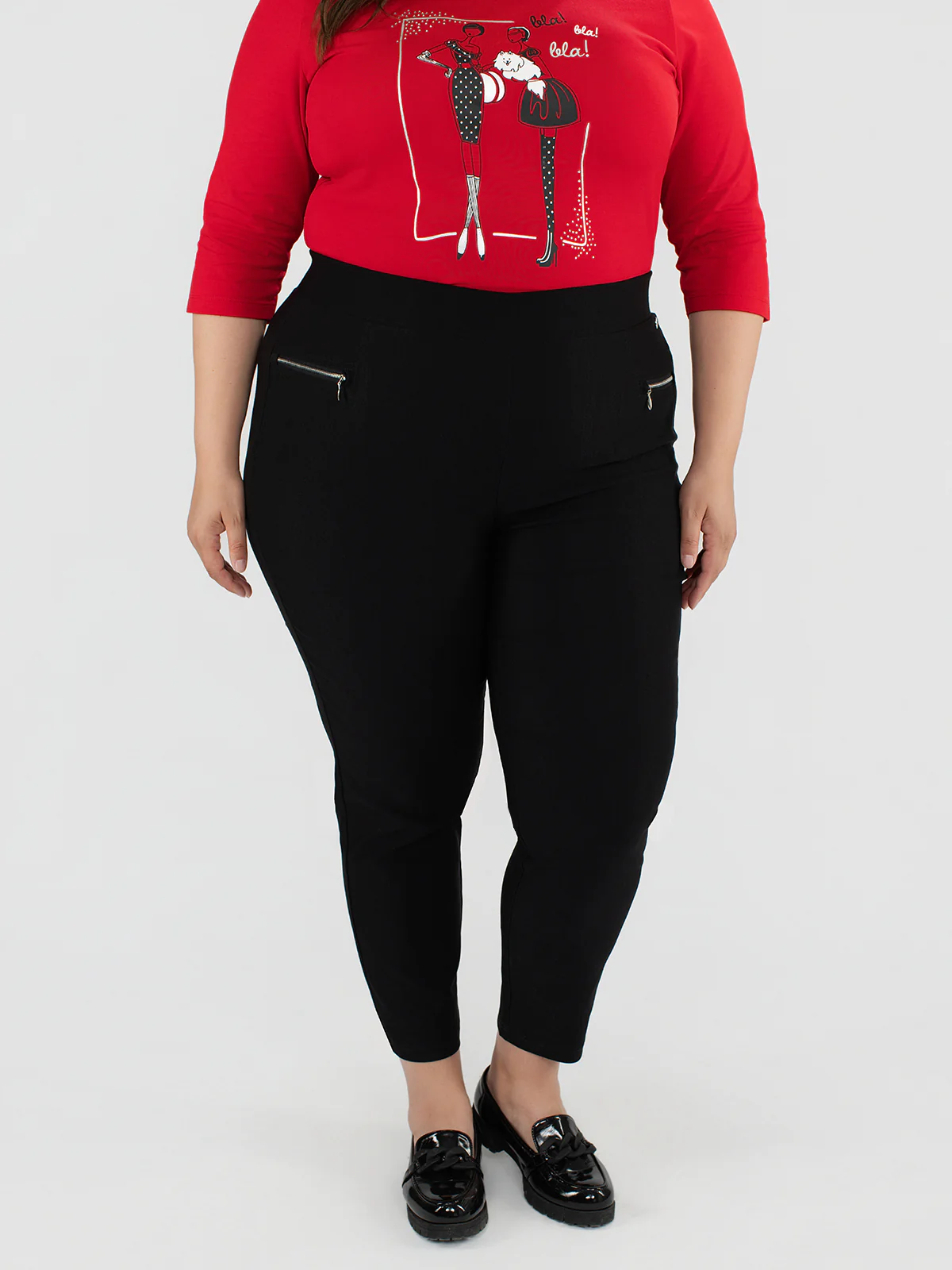 Pantalon étroit ajusté à enfiler - Petite - Image 10