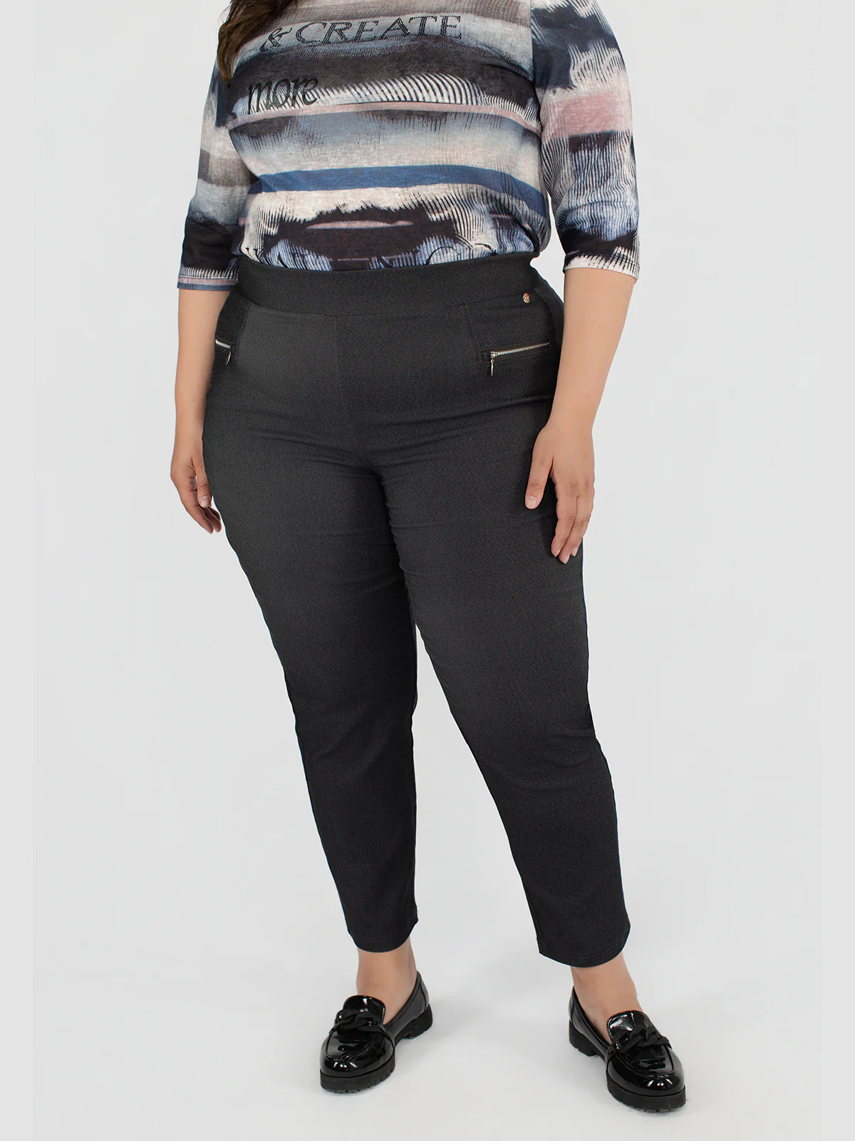 Pantalon étroit ajusté à enfiler - Petite - Image 12