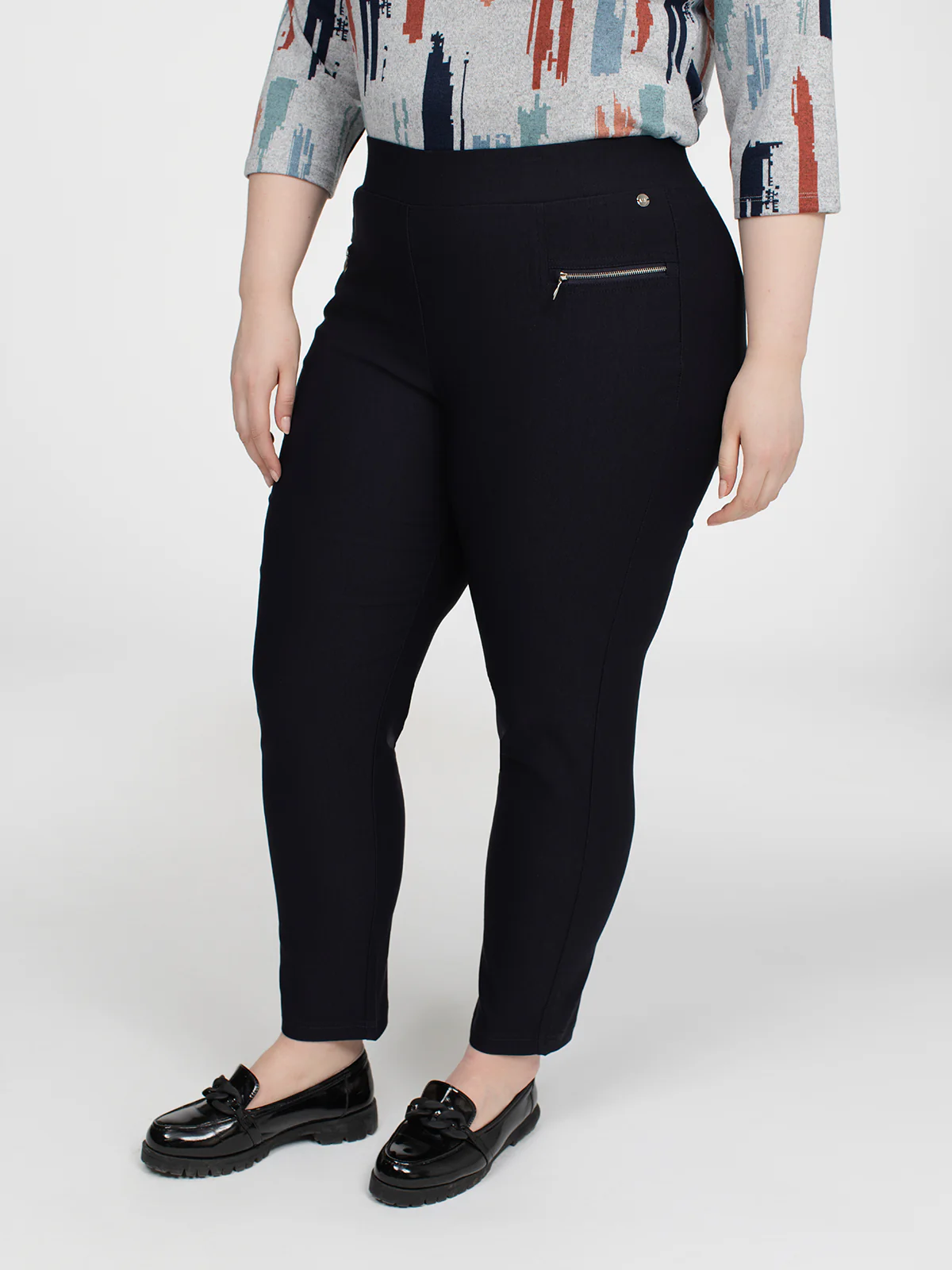Pantalon étroit ajusté à enfiler - Petite - Image 18