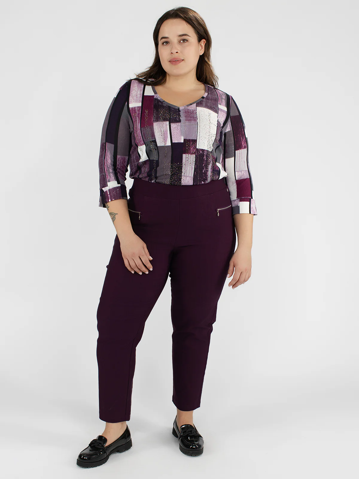Pantalon étroit ajusté à enfiler - Petite - Image 5