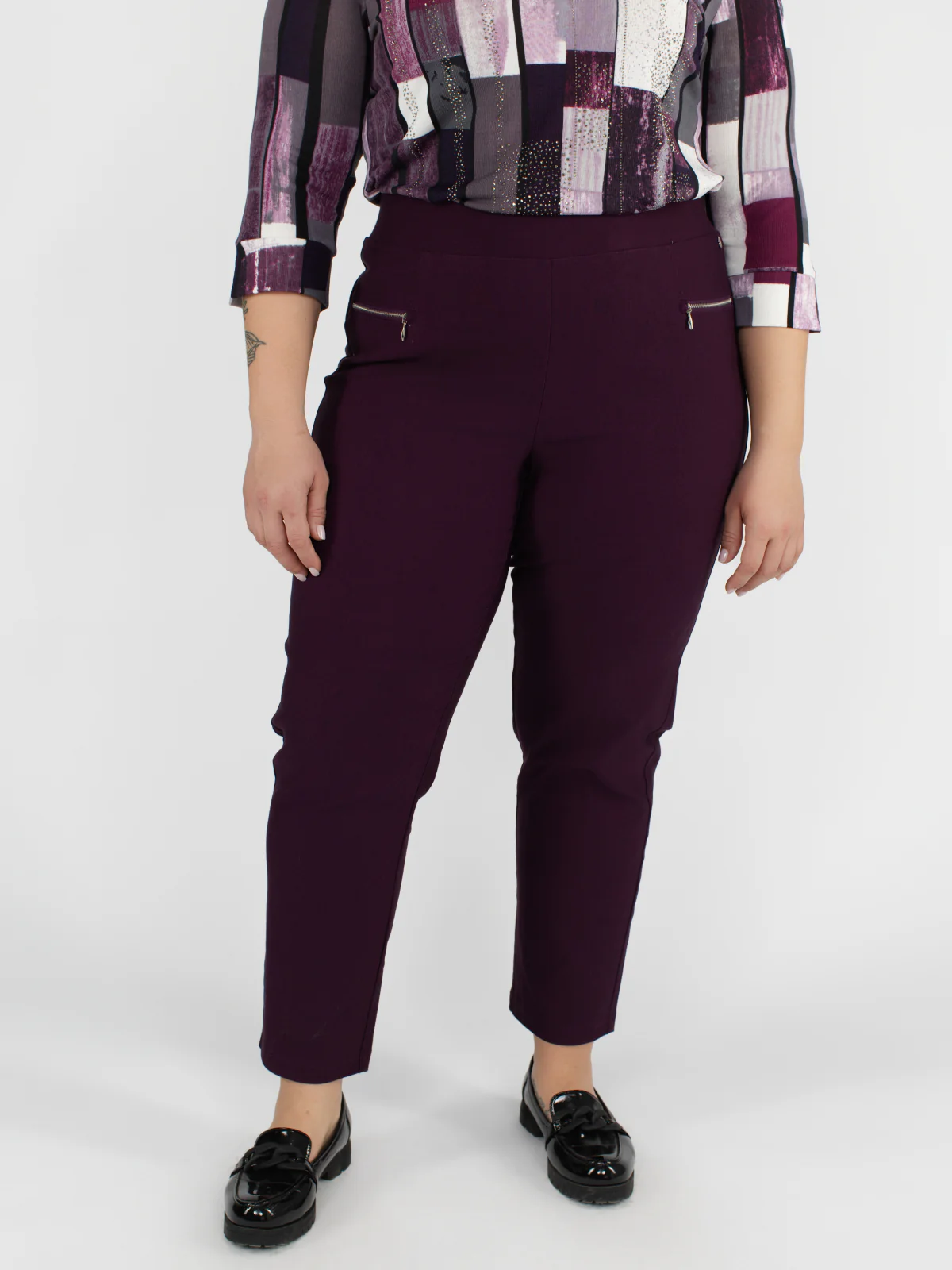 Pantalon étroit ajusté à enfiler - Petite - Image 6