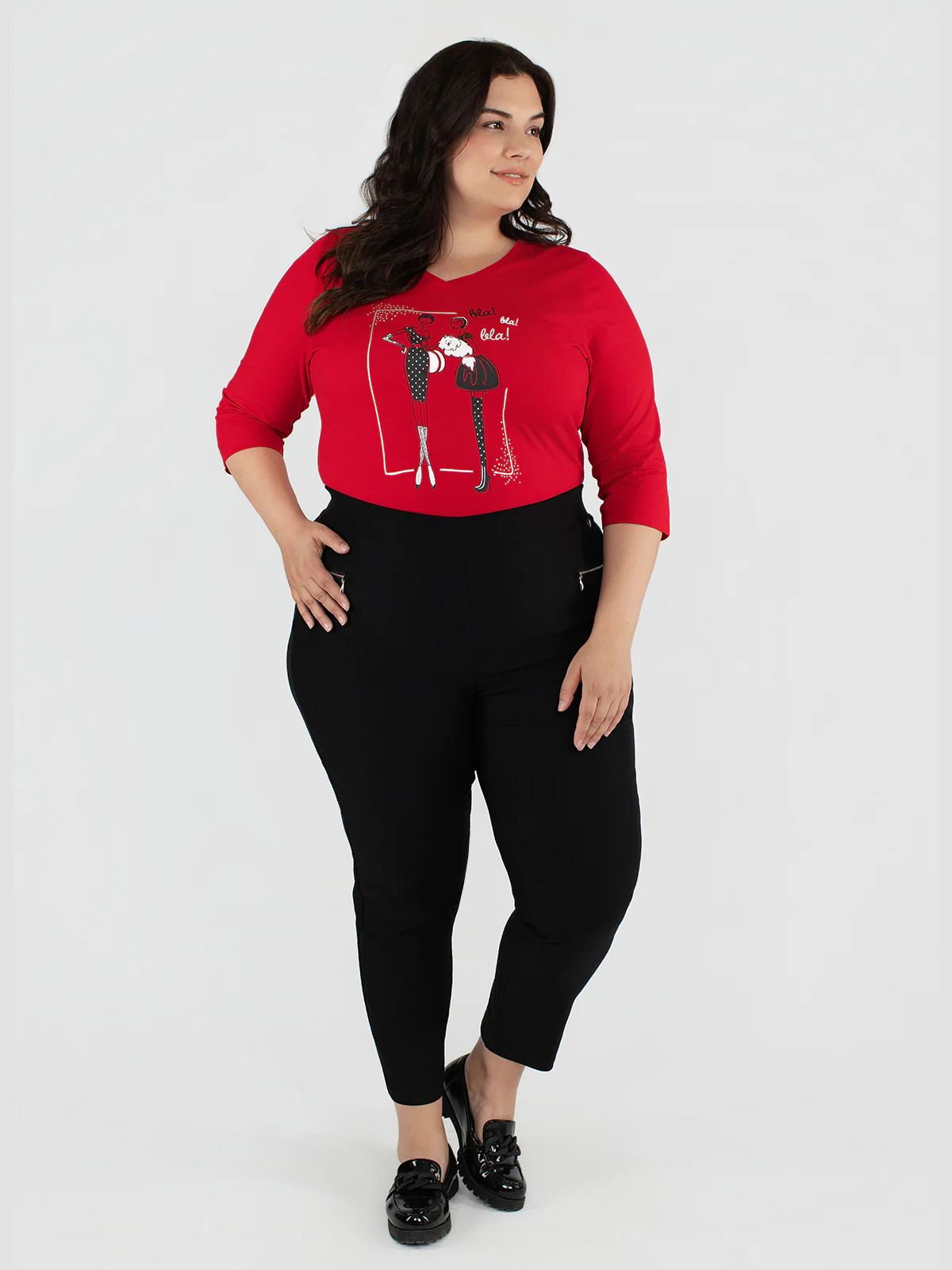Pantalon étroit ajusté à enfiler - Petite - Image 9