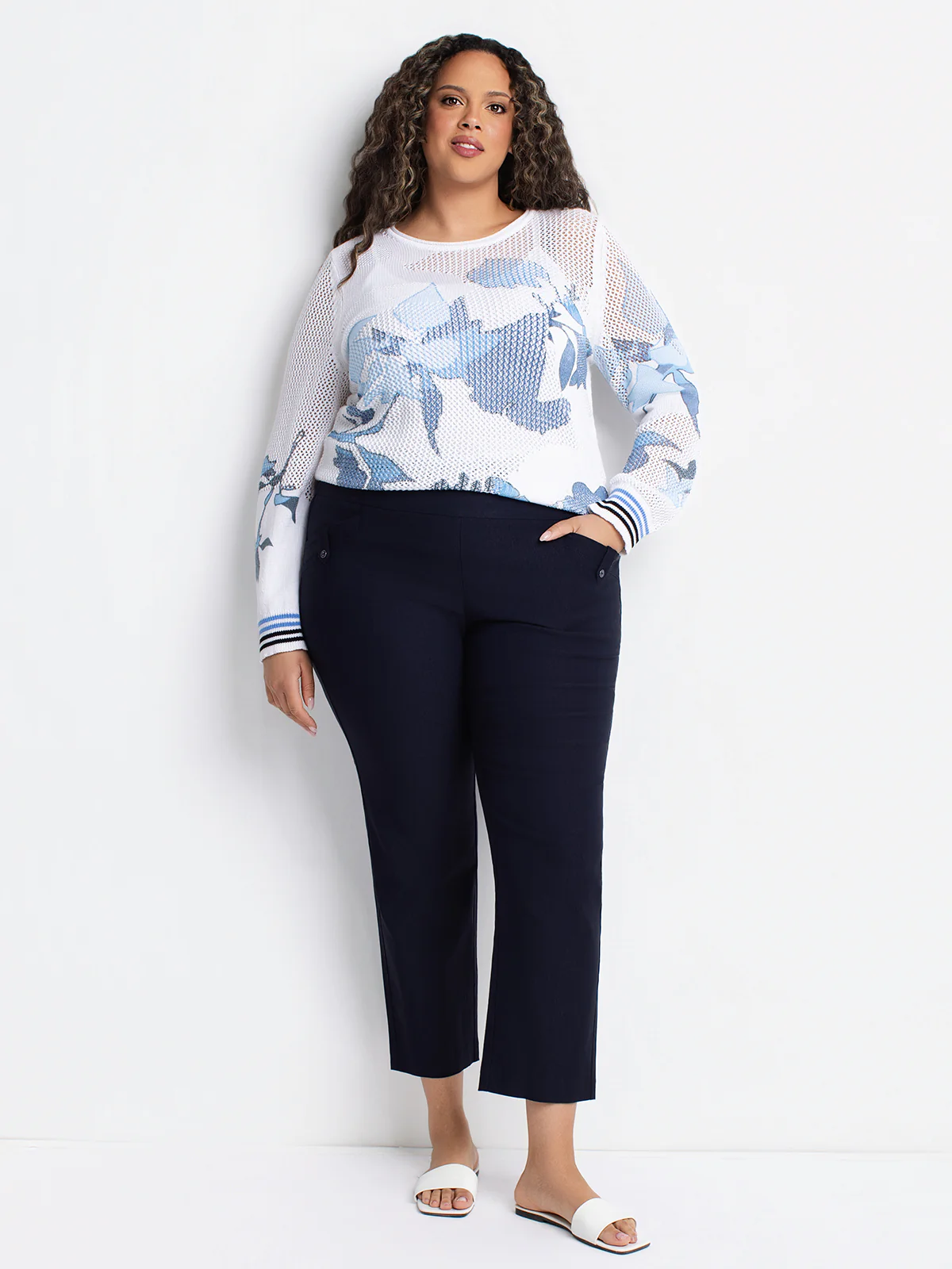 Pantalon étroit ajusté à enfiler - Petite - Image 9