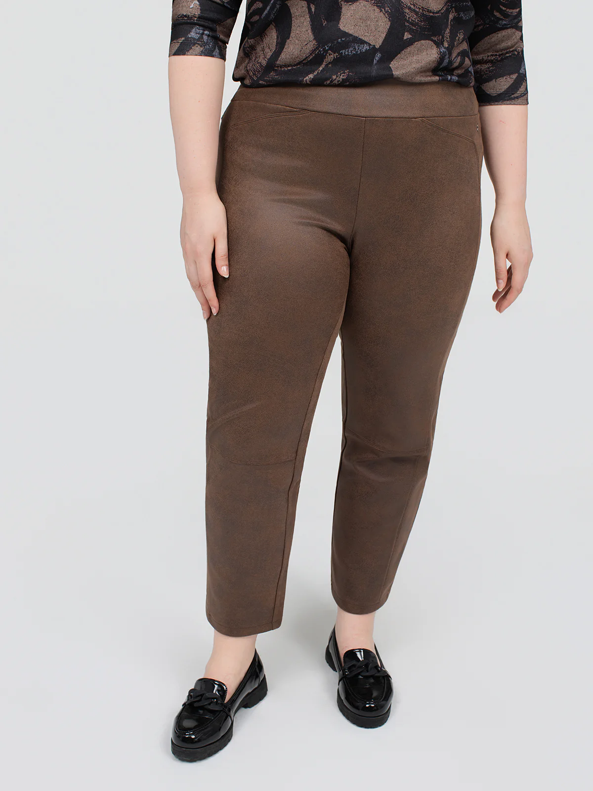 Pantalon étroit ajusté à enfiler - Petite - Image 2