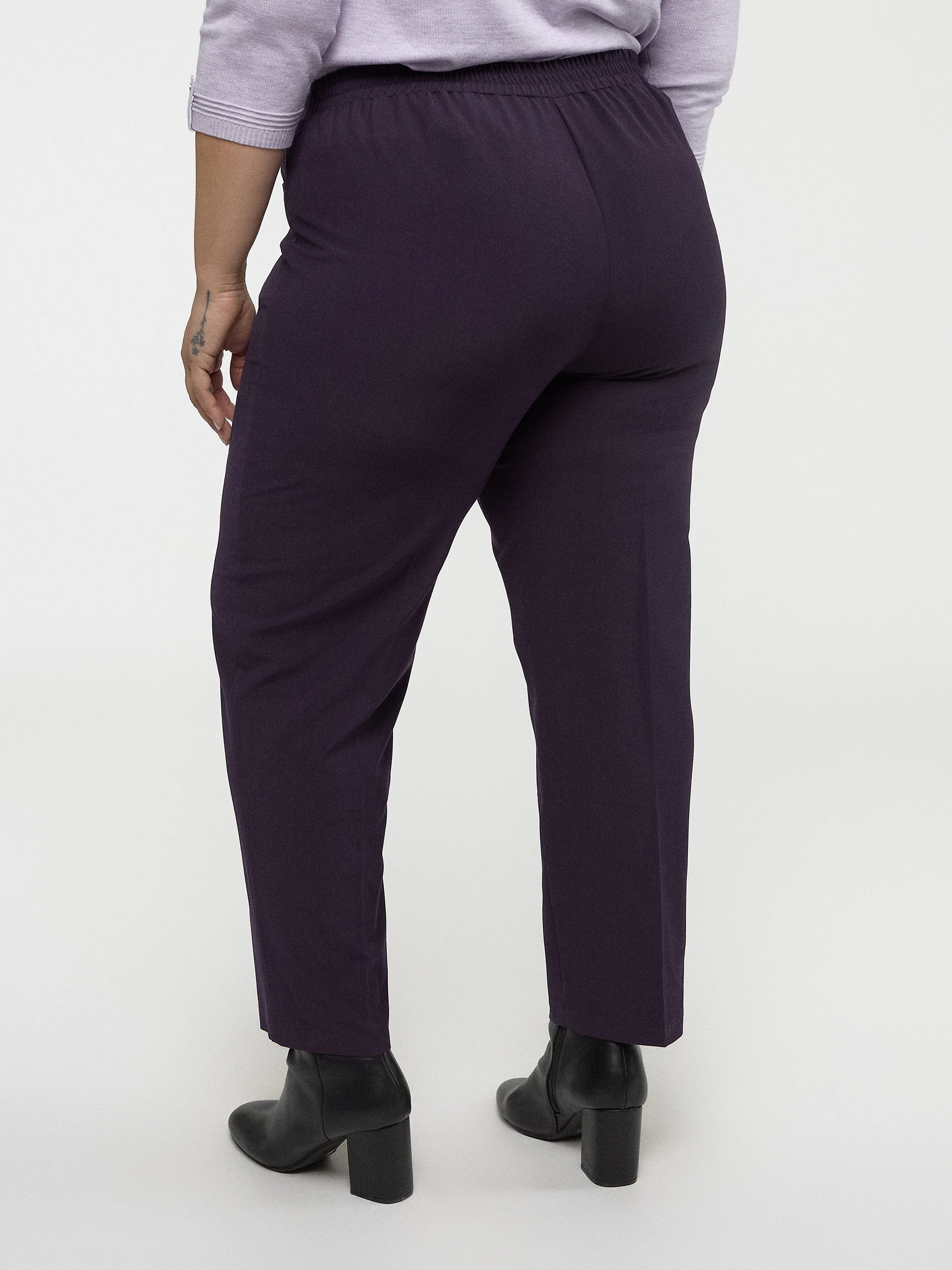 Pantalon habillé droit à enfiler - Petite - Image 19