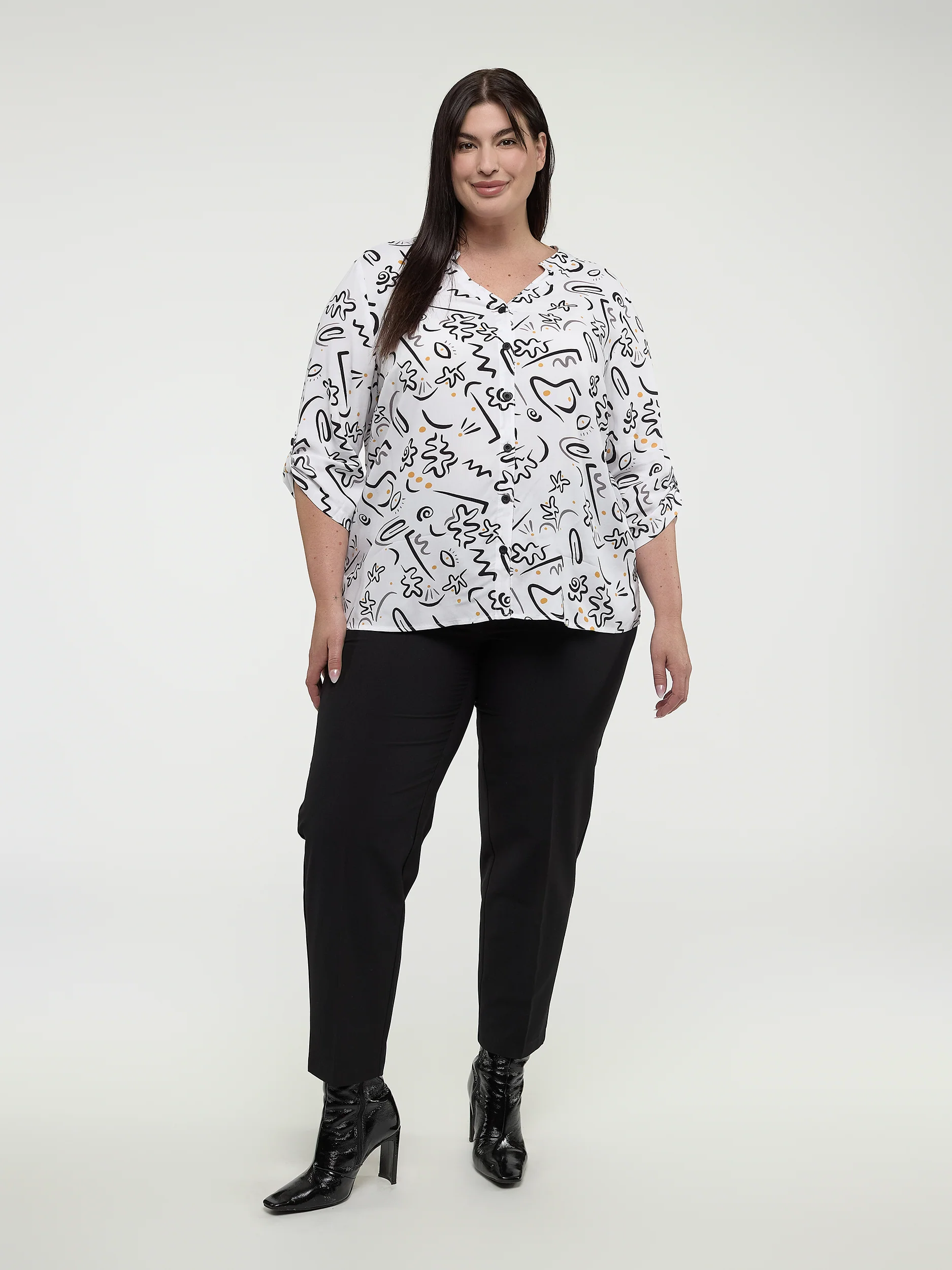 Pantalon habillé droit à enfiler - Petite - Image 21