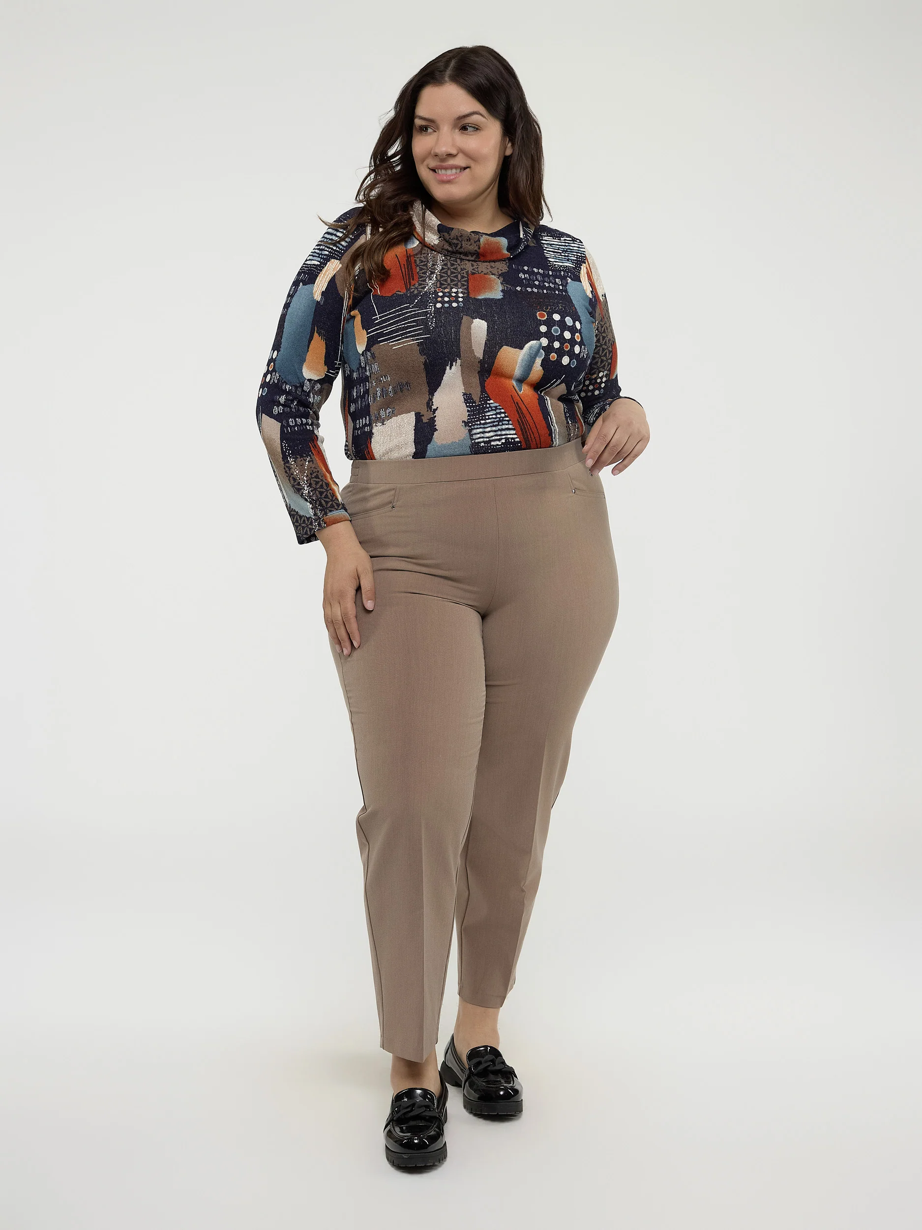 Pantalon habillé droit à enfiler - Petite - Image 5
